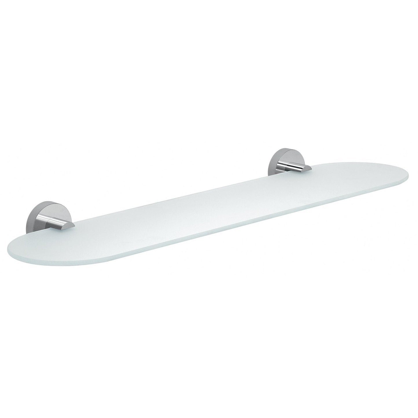 Origins Living Gedy Eros Glass Shelf 60cm Chrome