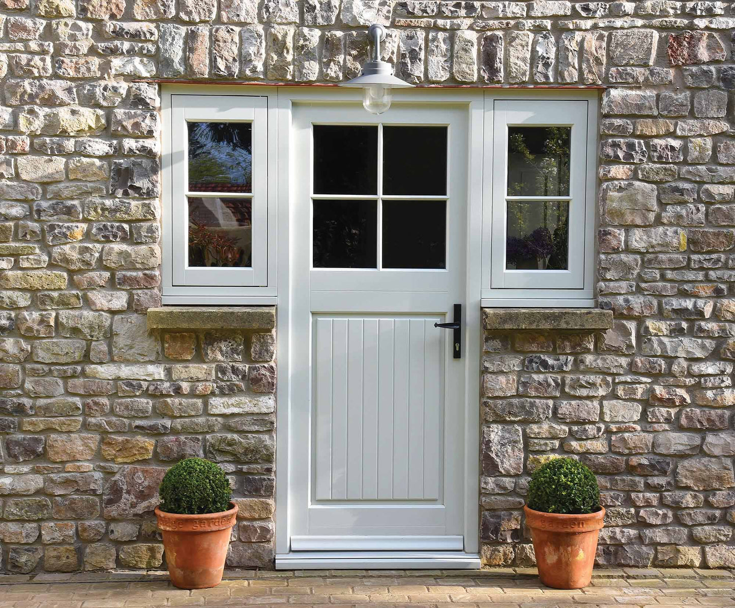 From The Anvil Cottage Slimline Lever Espag. Lock Set