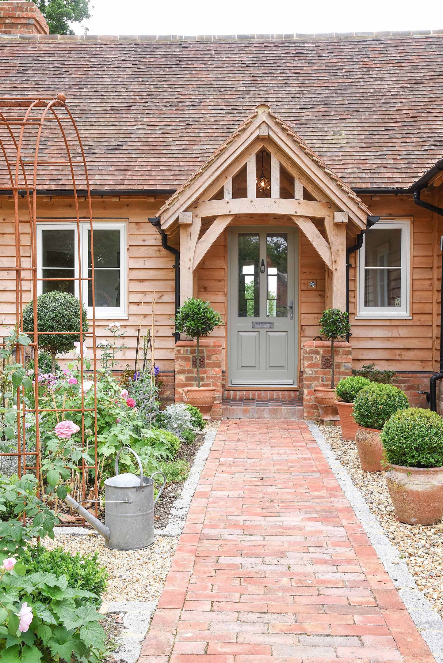 From The Anvil Cottage Slimline Lever Espag. Lock Set