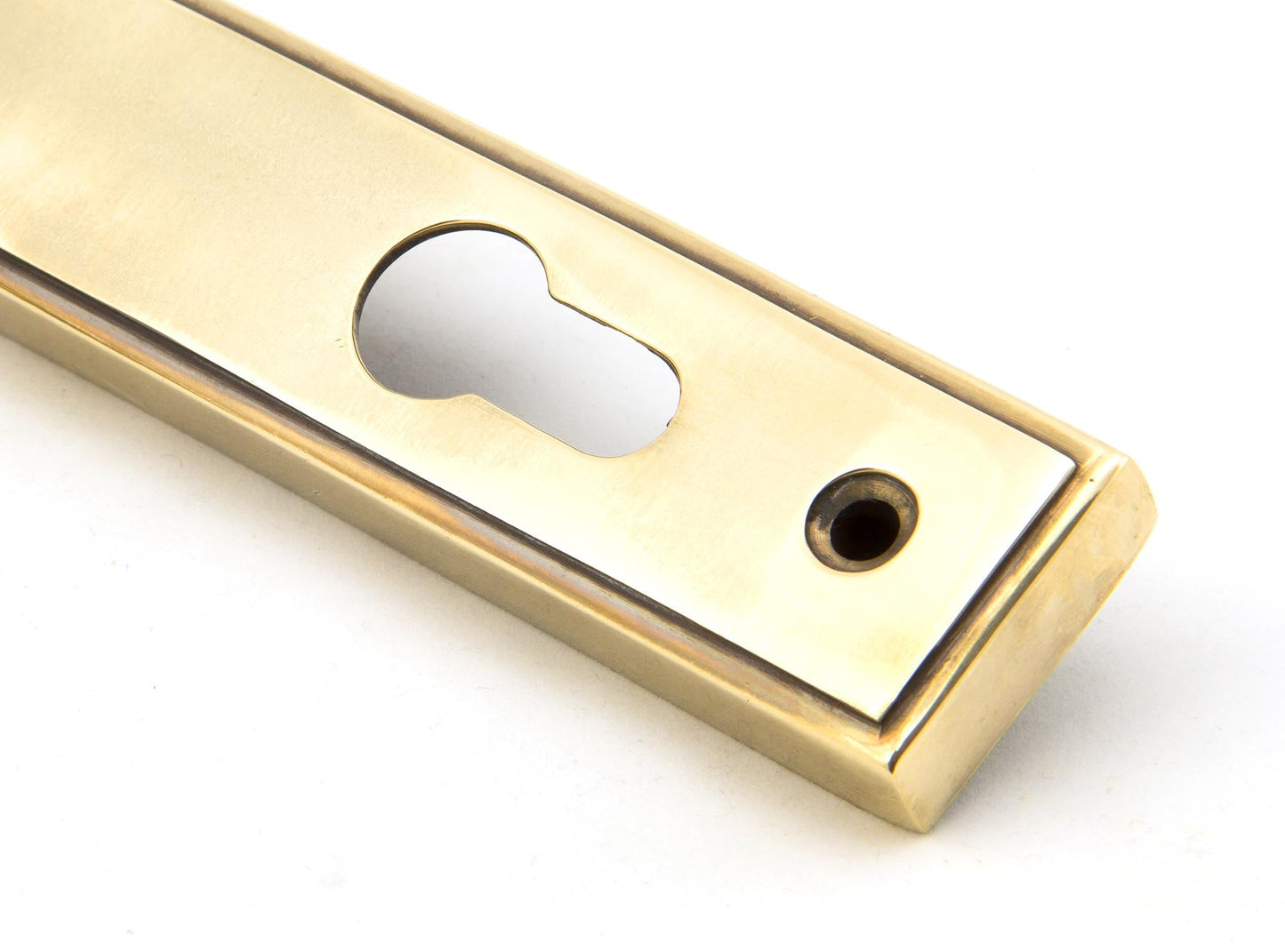 From The Anvil Reeded Slimline Lever Espag. Lock Set