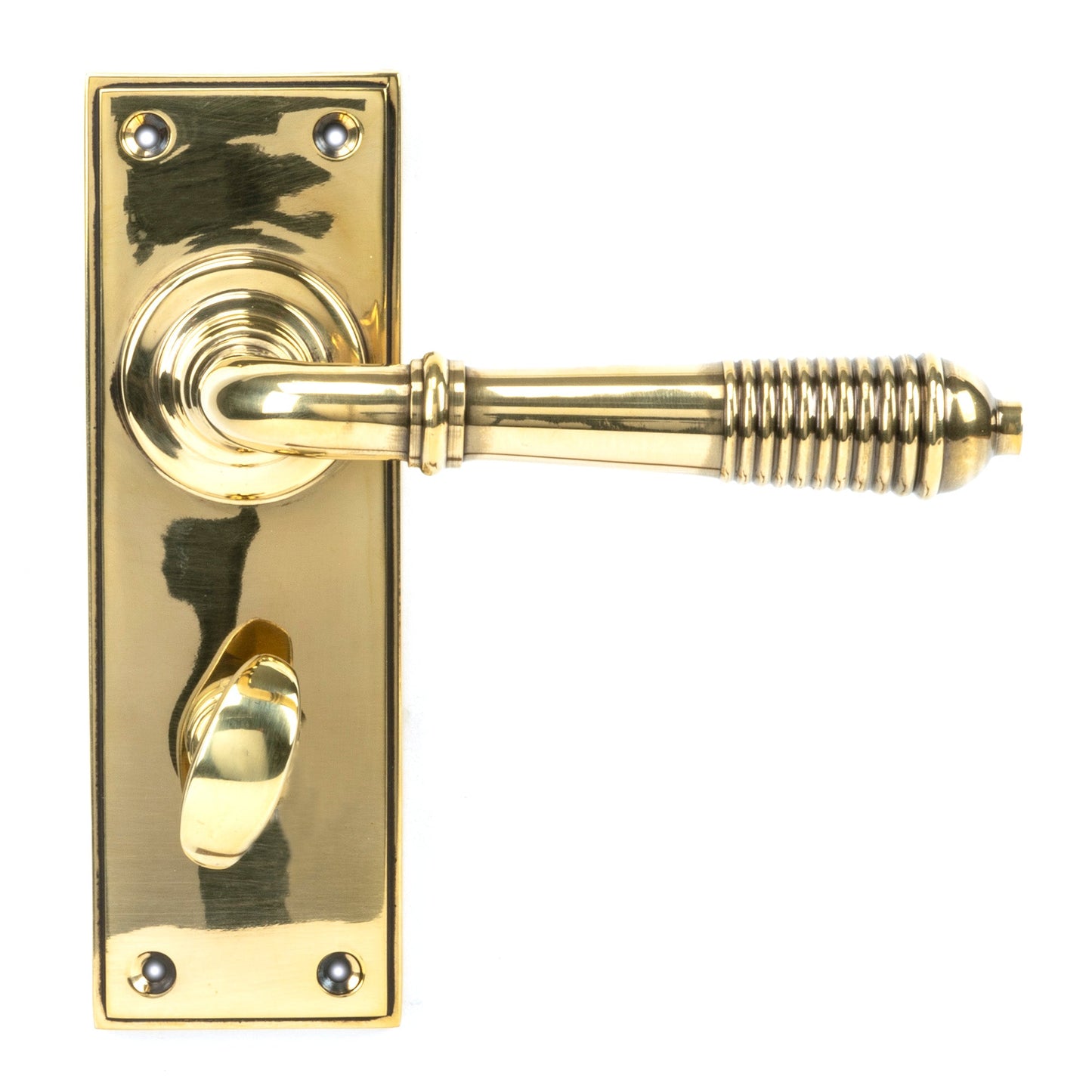 From The Anvil Reeded Lever Bathroom Set