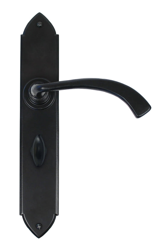 From The Anvil Gothic Curved Lever Bathroom Set