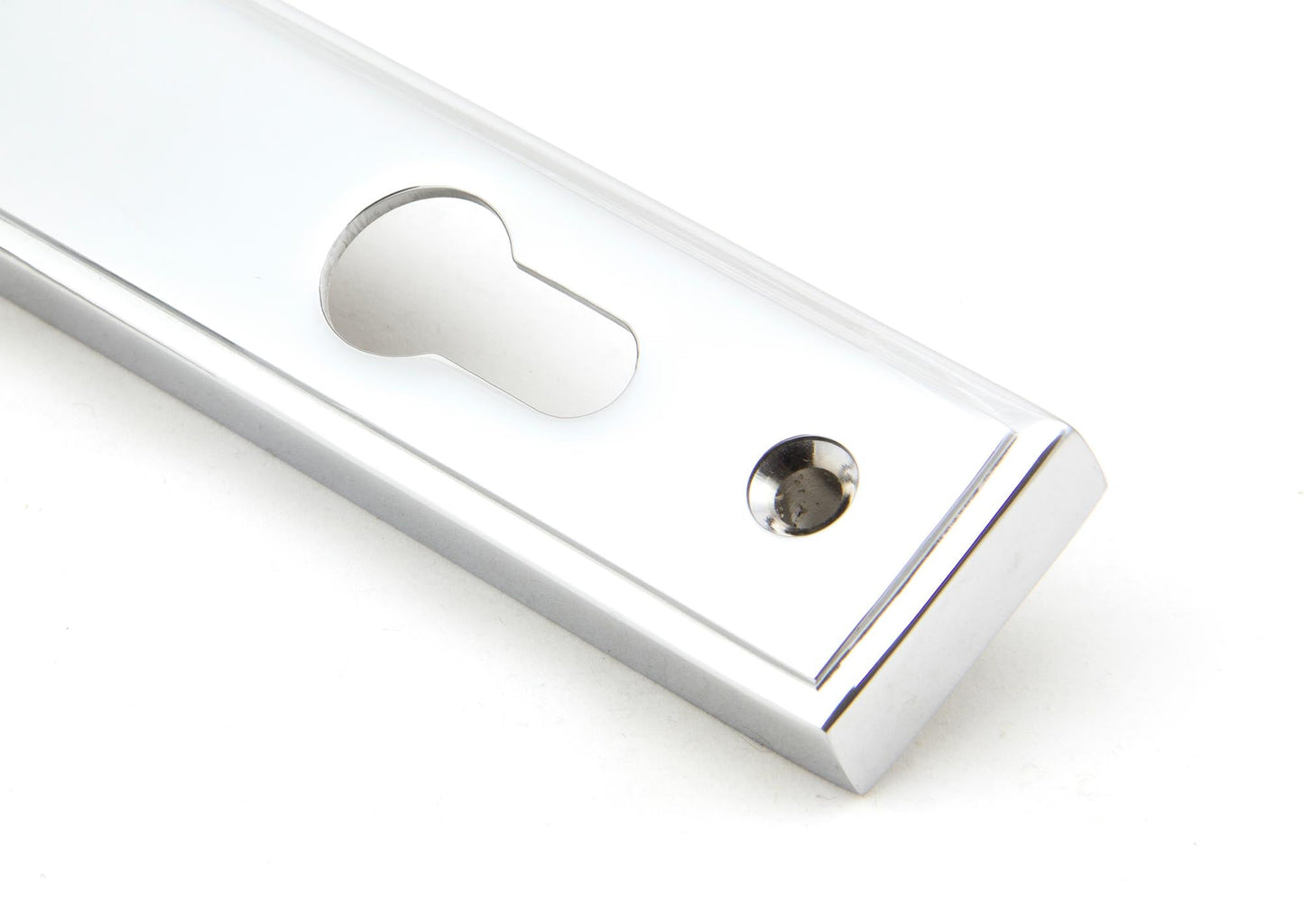 From The Anvil Reeded Slimline Lever Espag. Lock Set