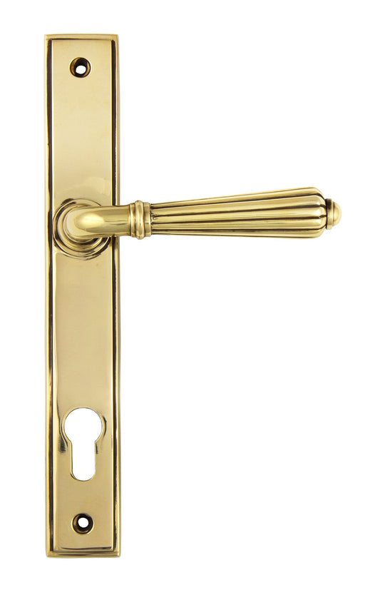 From The Anvil Hinton Slimline Lever Espag. Lock Set