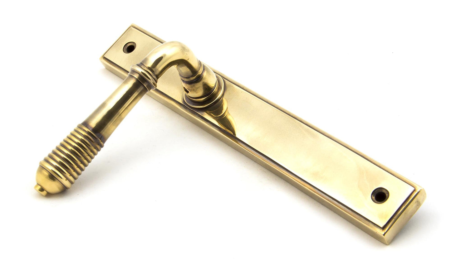 From The Anvil Reeded Slimline Lever Espag. Latch Set
