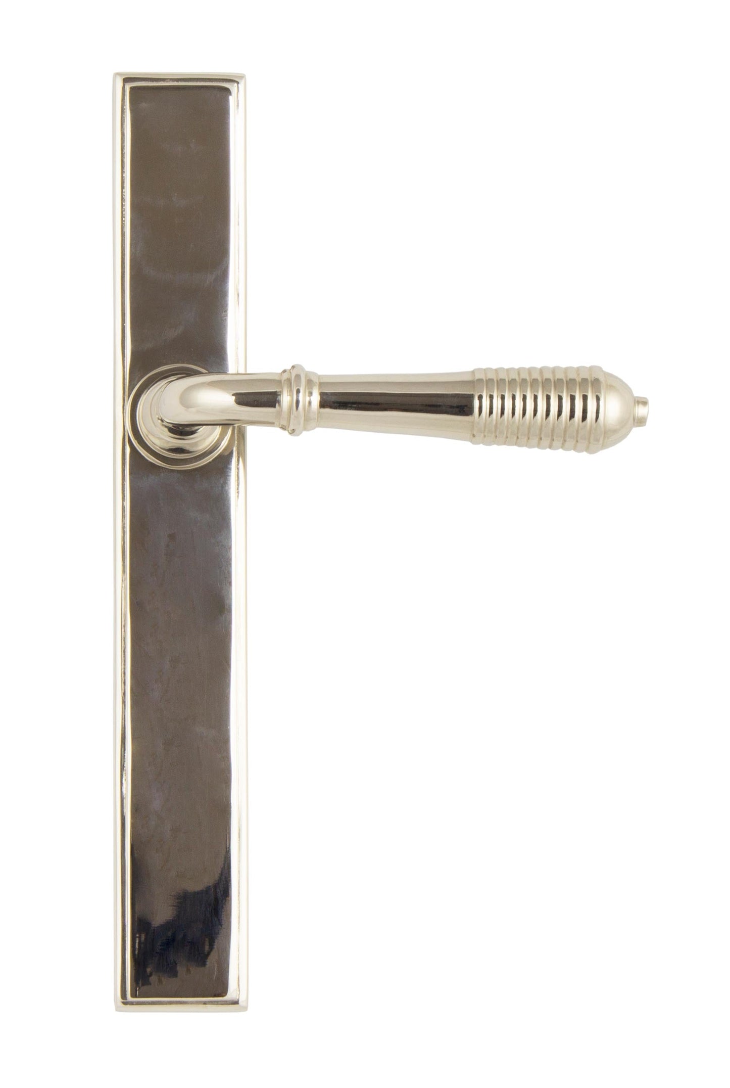From The Anvil Reeded Slimline Lever Espag. Latch Set