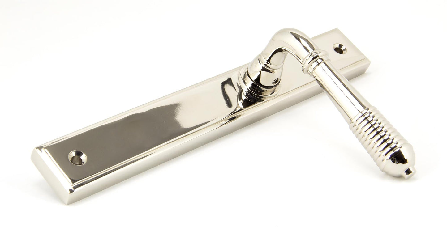 From The Anvil Reeded Slimline Lever Espag. Latch Set