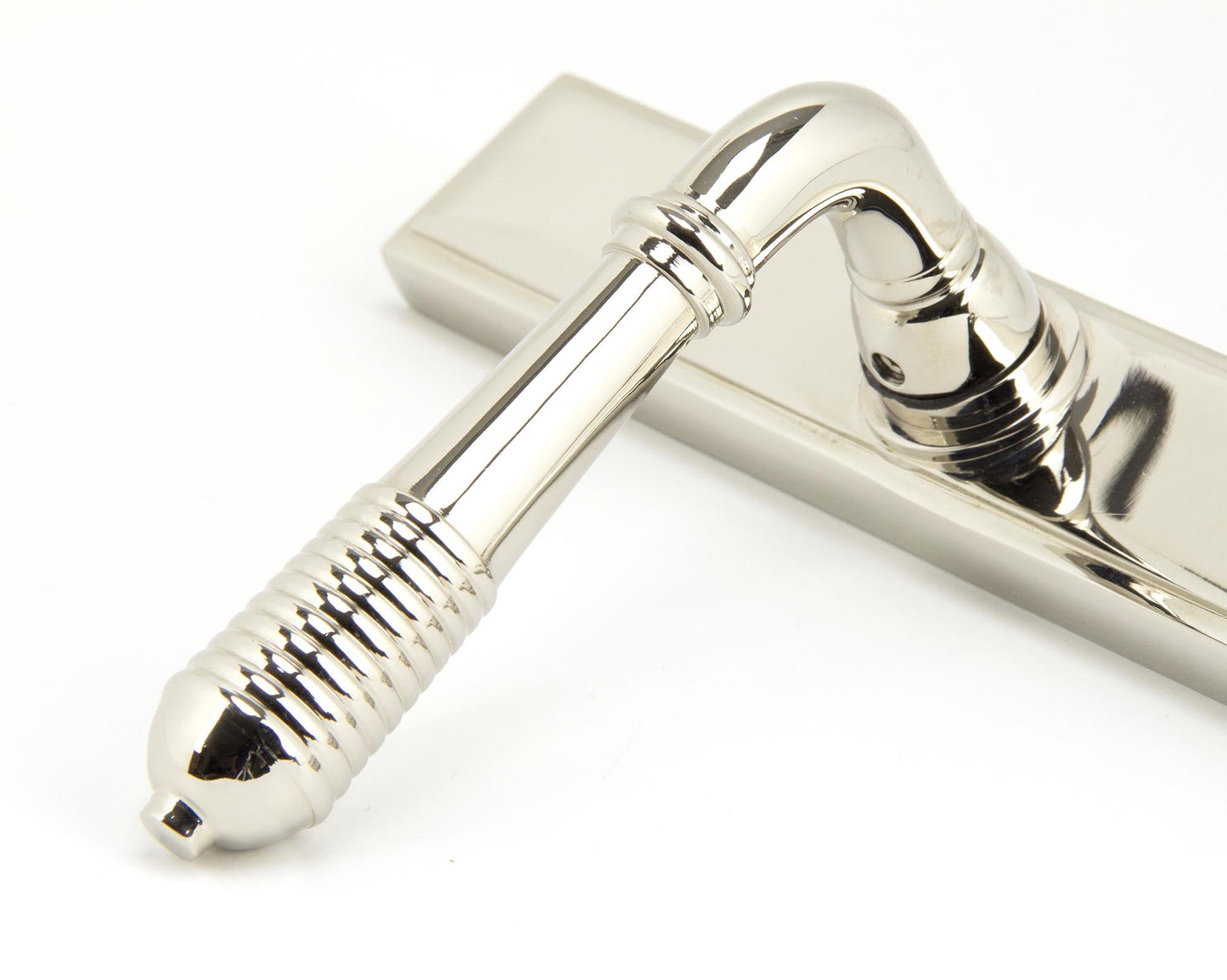 From The Anvil Reeded Slimline Lever Espag. Latch Set