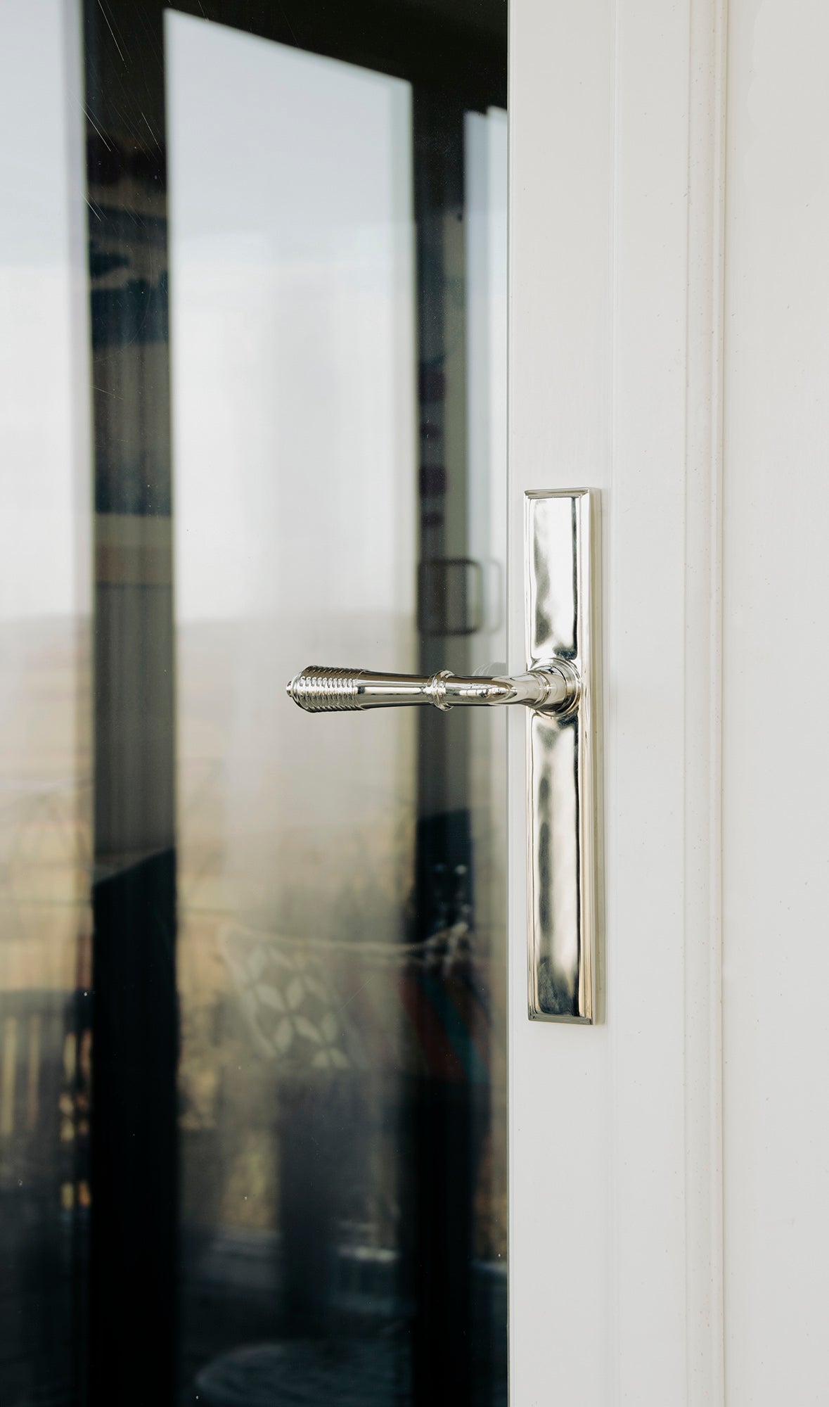 From The Anvil Reeded Slimline Lever Espag. Latch Set