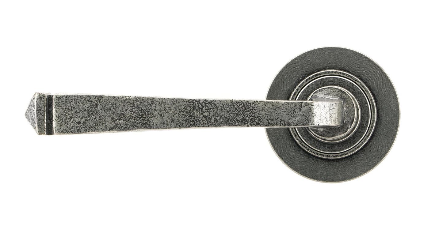 From The Anvil Avon Round Lever On Rose Set (Sprung)
