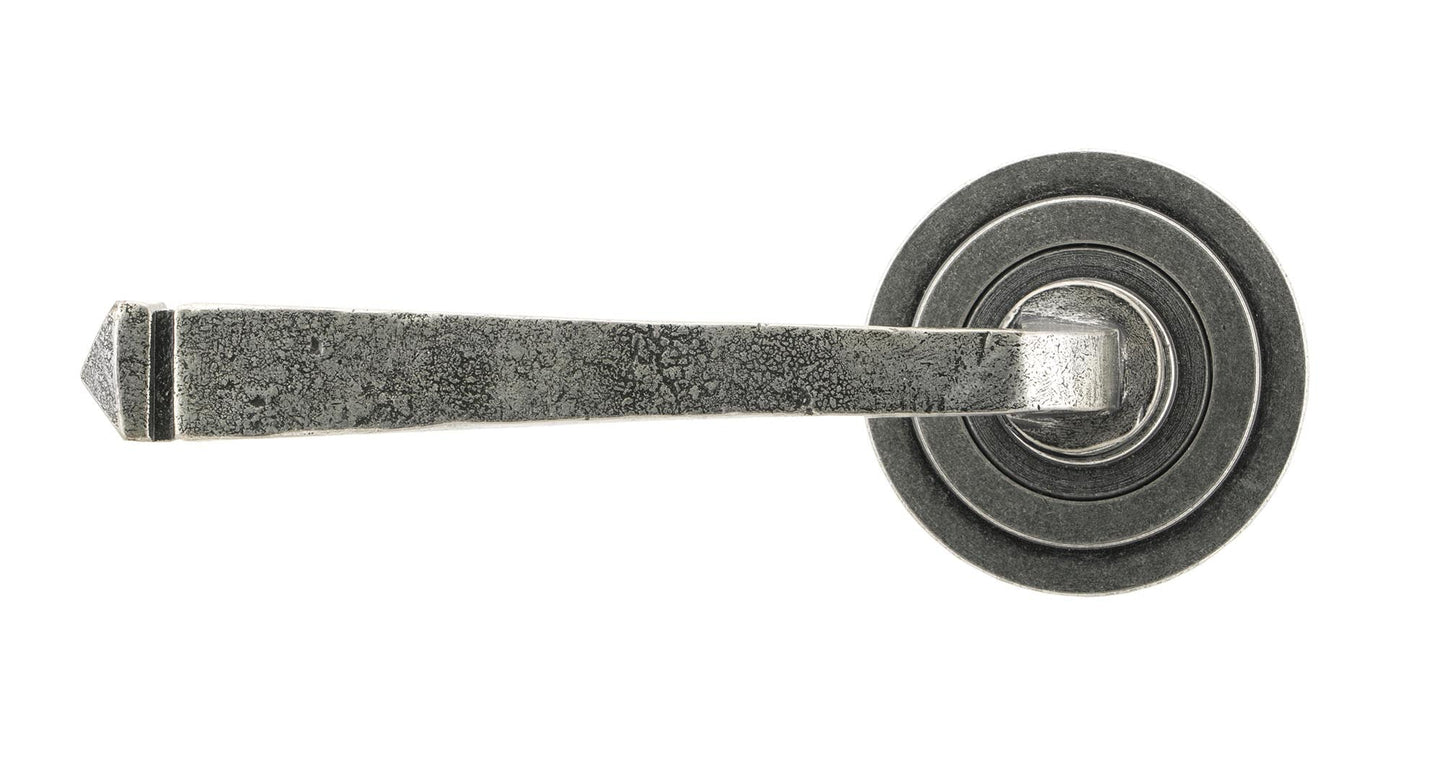 From The Anvil Avon Round Lever On Rose Set (Sprung)