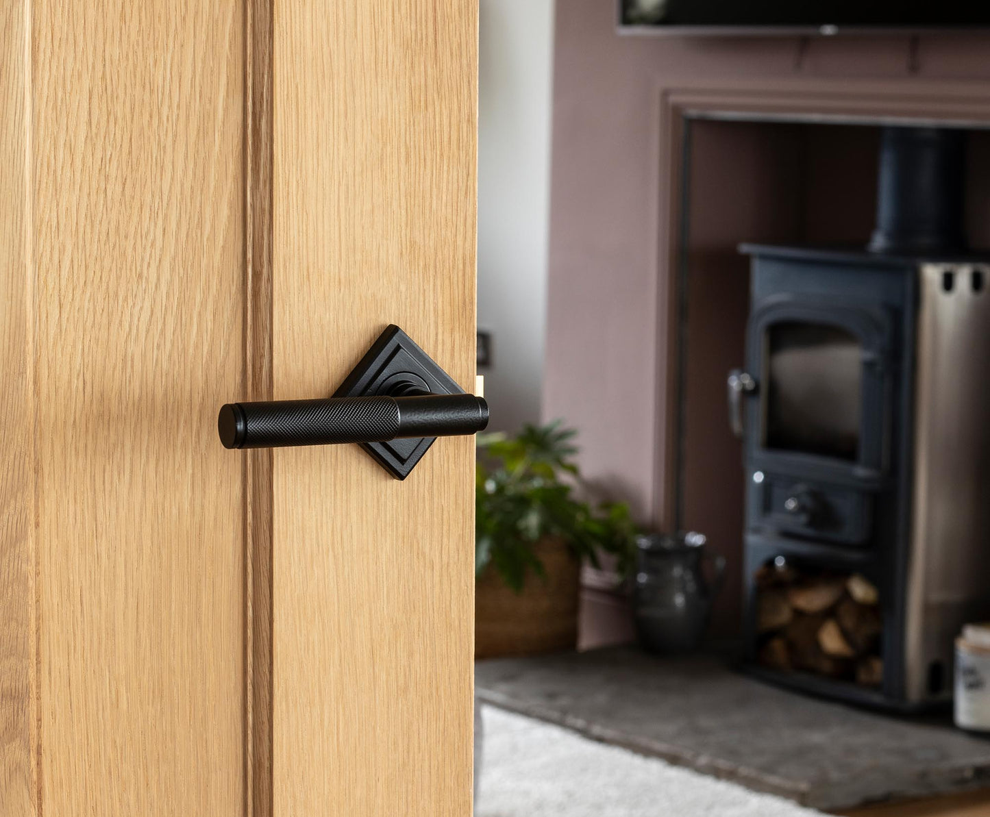 From The Anvil Brompton Lever On Rose Set (Sprung)