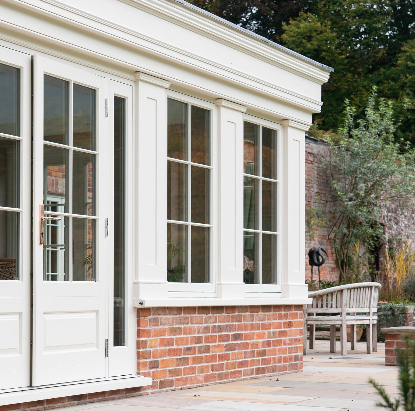 From The Anvil Hammered Newbury Slimline Espag. Lock Set