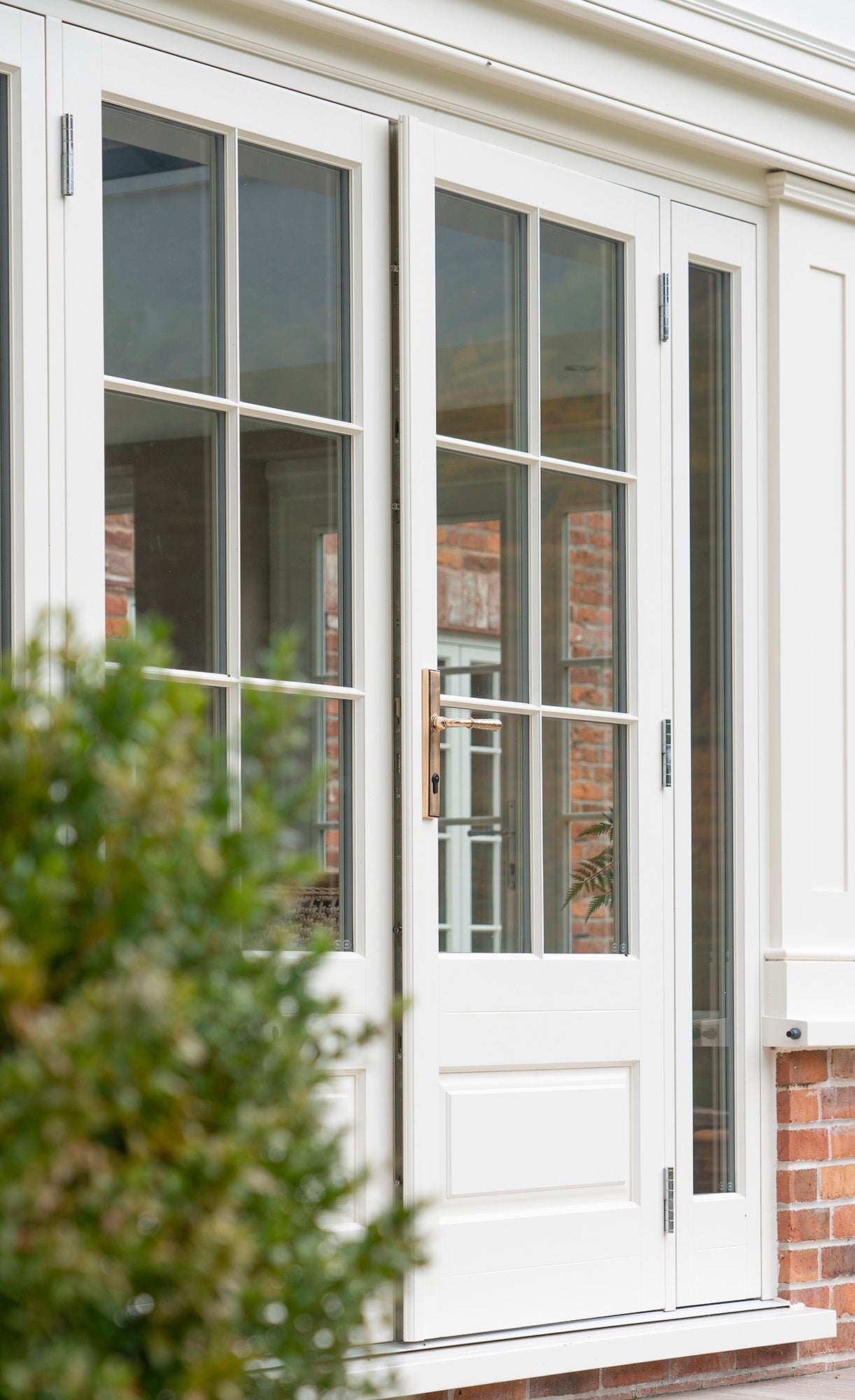 From The Anvil Hammered Newbury Slimline Espag. Lock Set