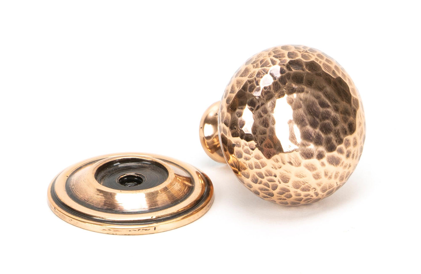 From The Anvil Hammered Mushroom Cabinet Knob