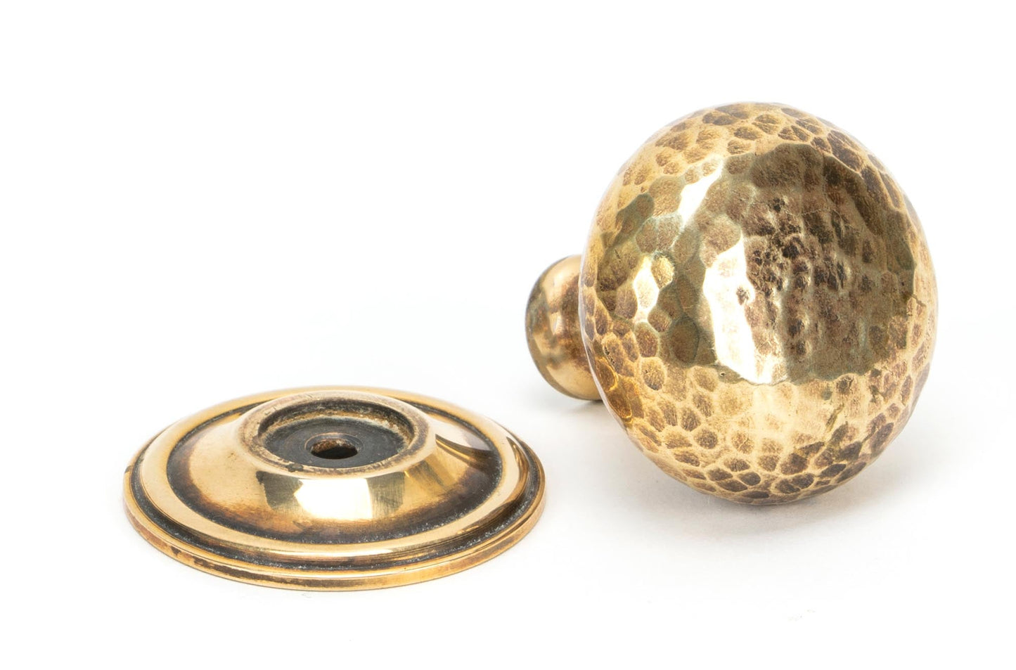 From The Anvil Hammered Mushroom Cabinet Knob