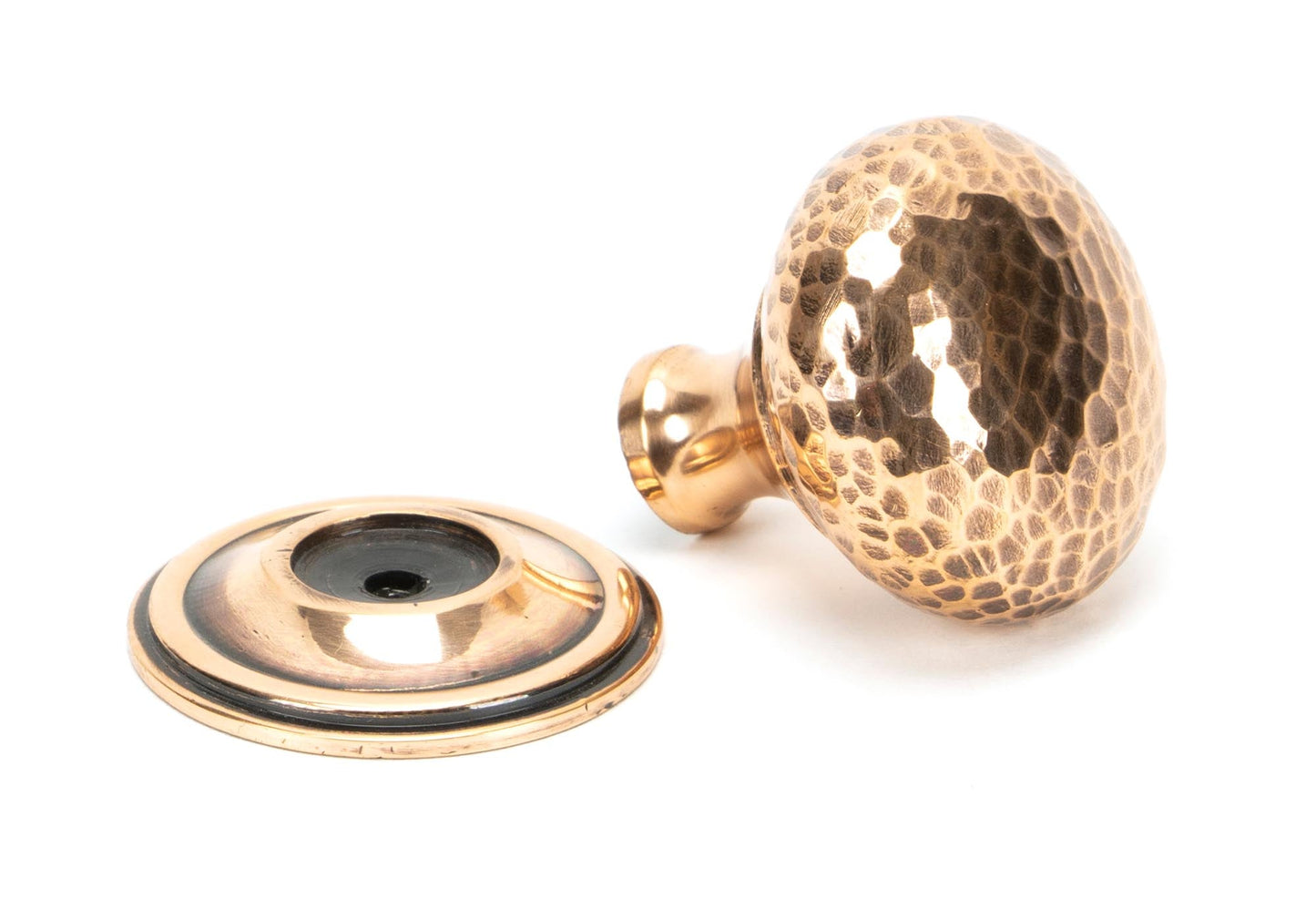 From The Anvil Hammered Mushroom Cabinet Knob