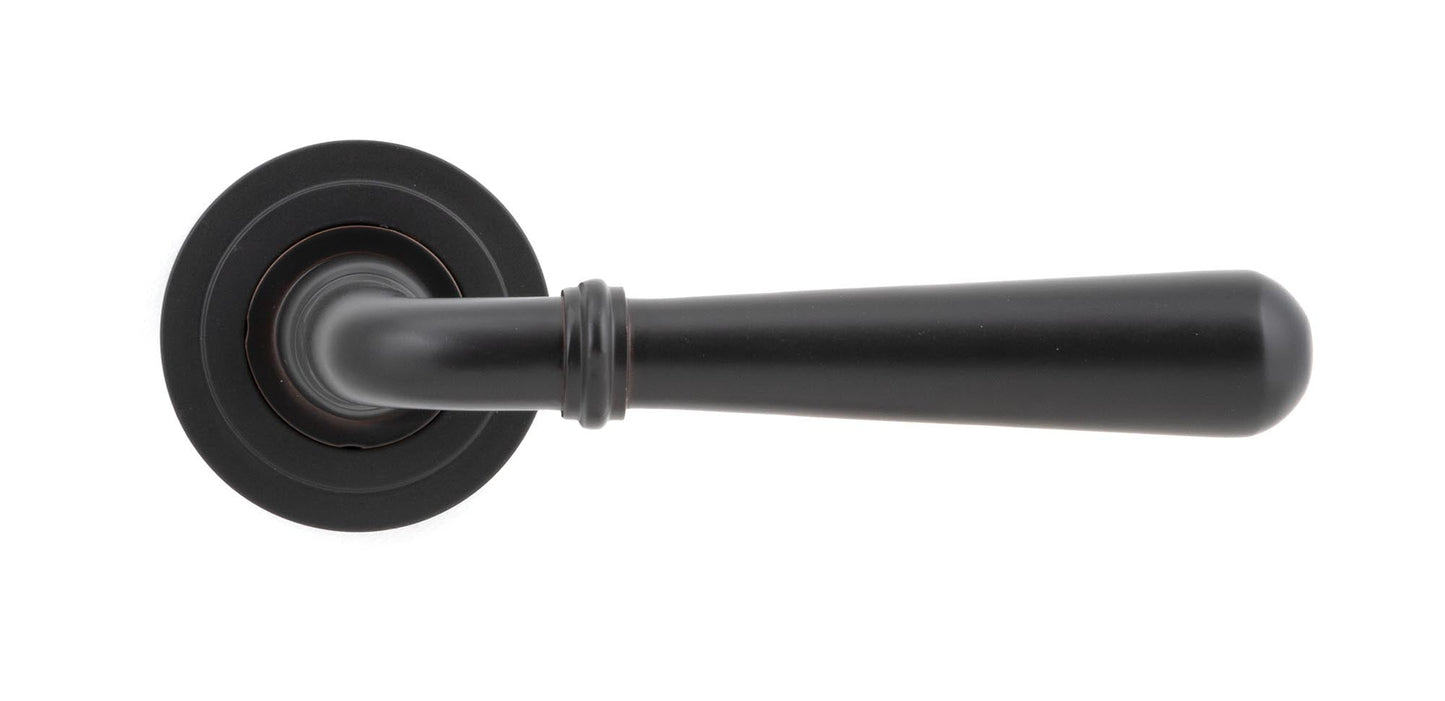 From The Anvil Newbury Lever On Rose Set (Sprung)