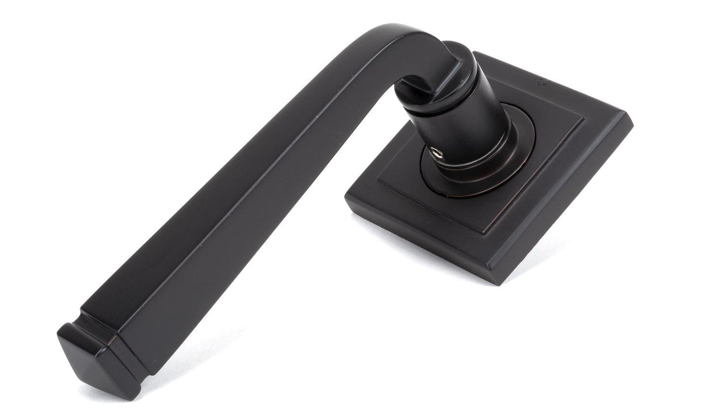 From The Anvil Avon Round Lever On Rose Set (Sprung)