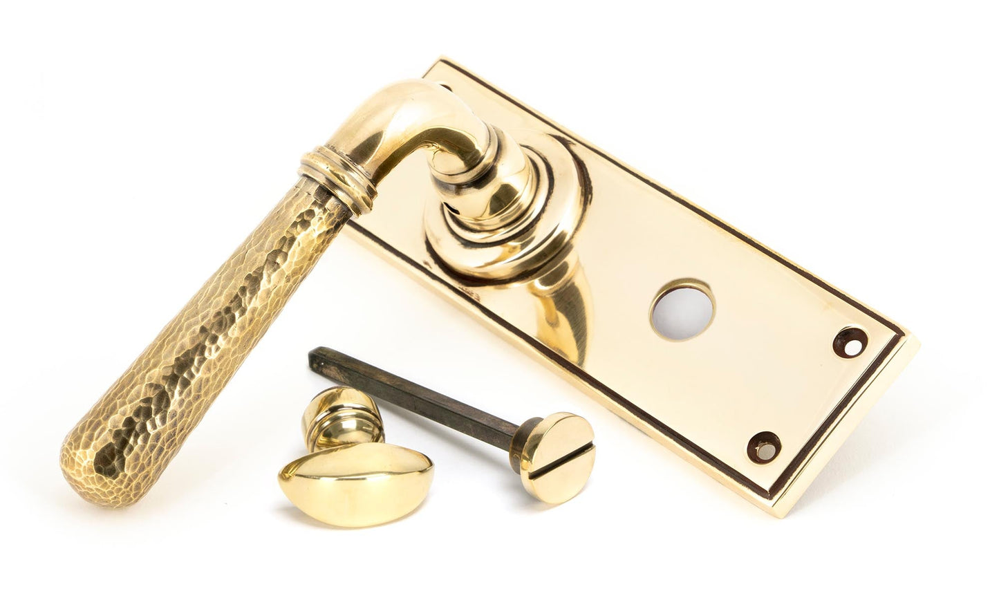 From The Anvil Hammered Newbury Lever Bathroom Set
