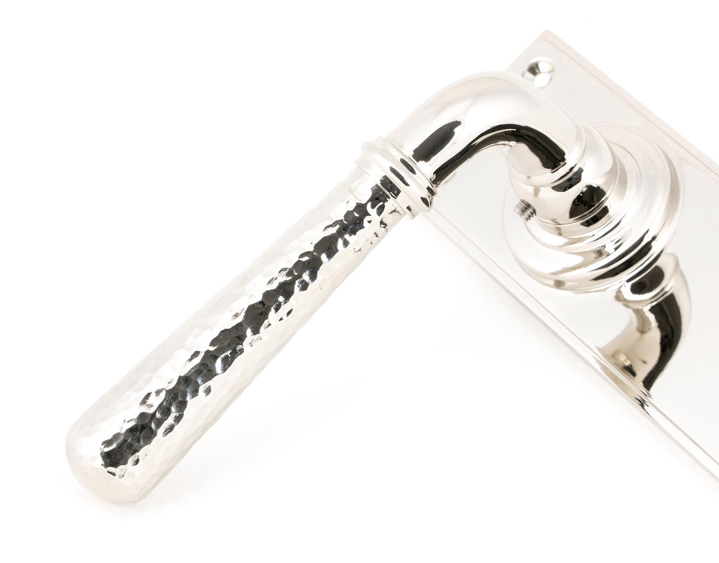 From The Anvil Hammered Newbury Lever Bathroom Set