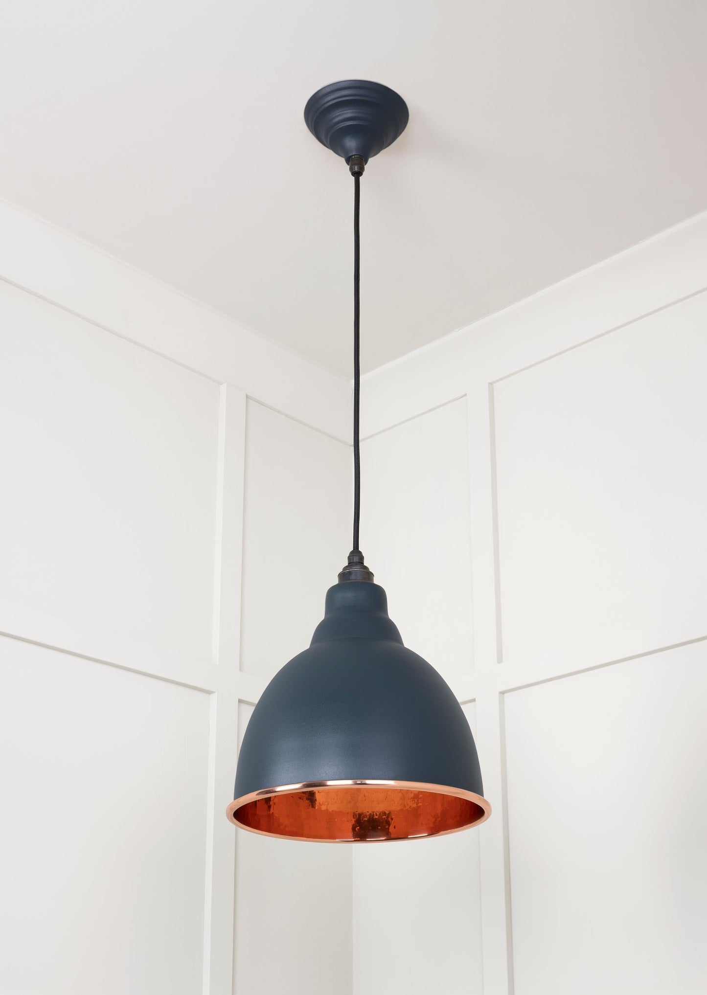From The Anvil Hammered Copper Brindley Pendant