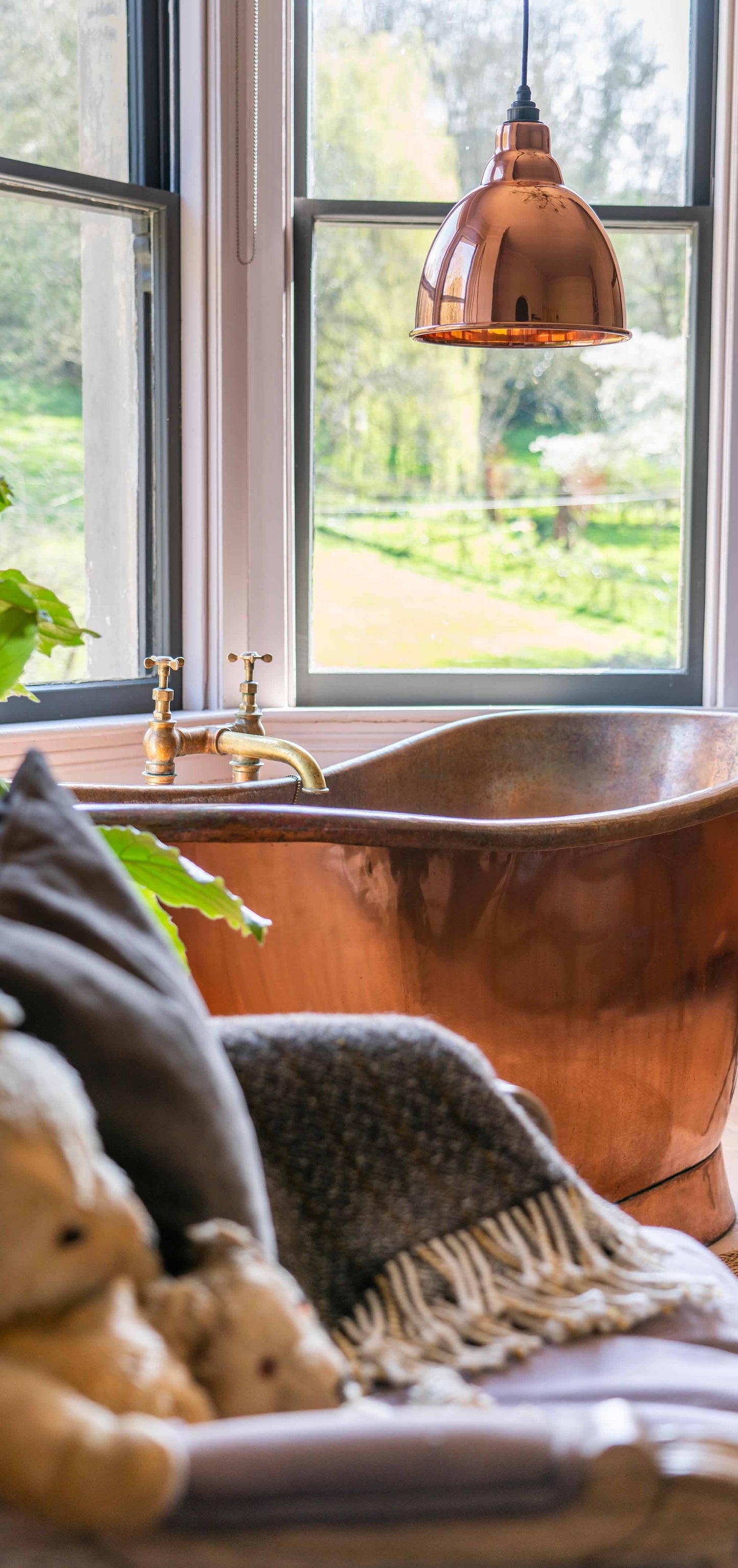 From The Anvil Smooth Copper Brindley Pendant