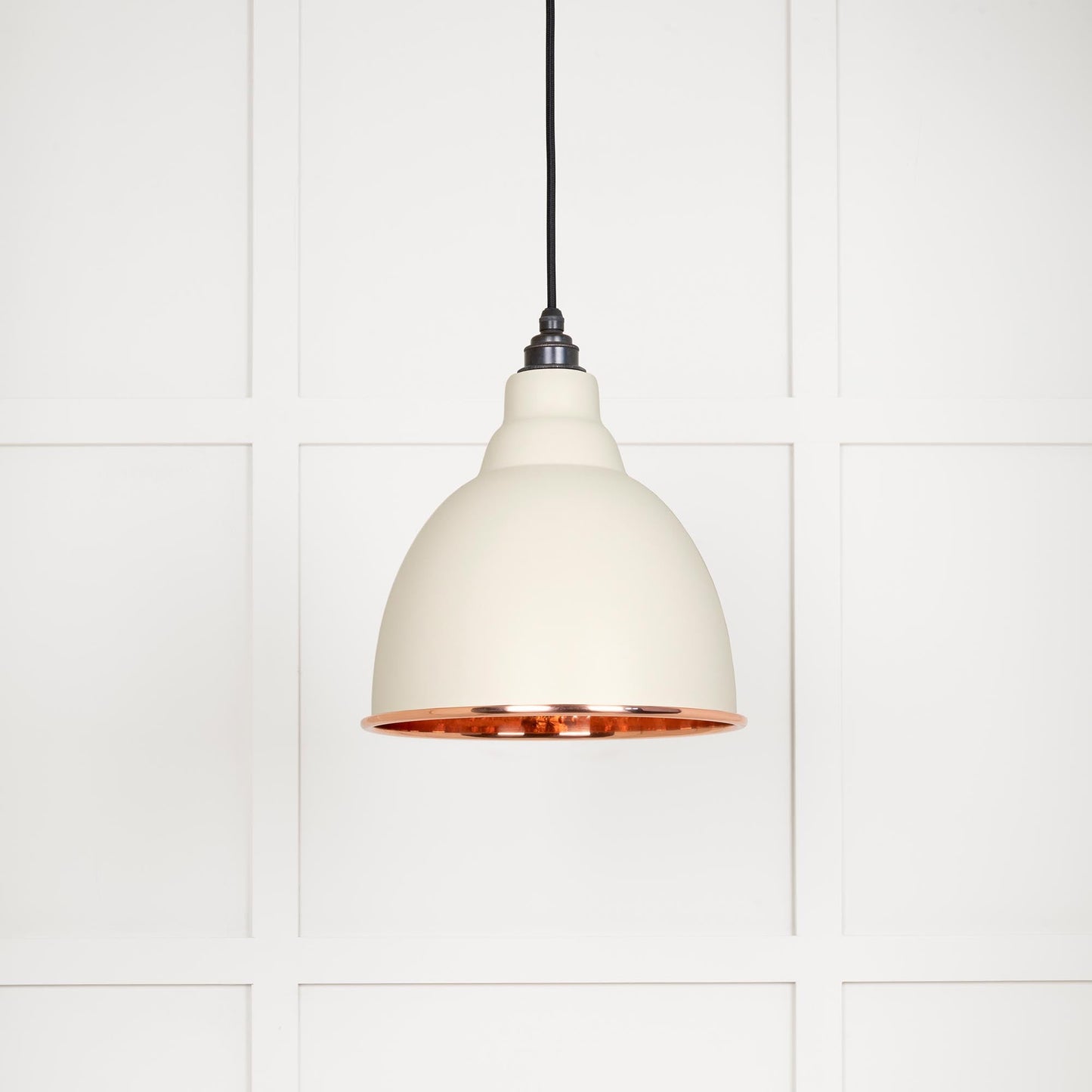 From The Anvil Hammered Copper Brindley Pendant
