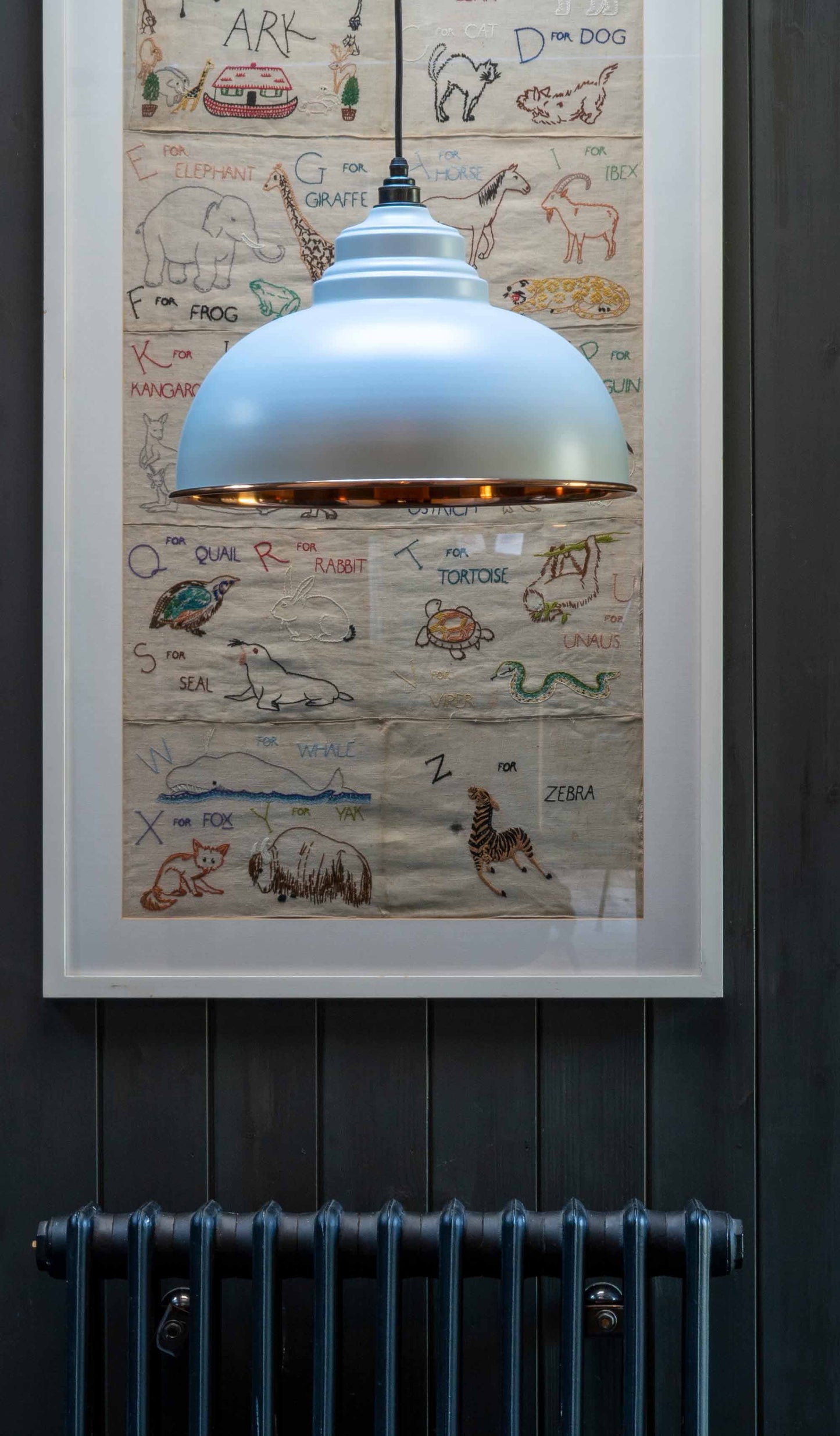 From The Anvil Smooth Copper Harborne Pendant