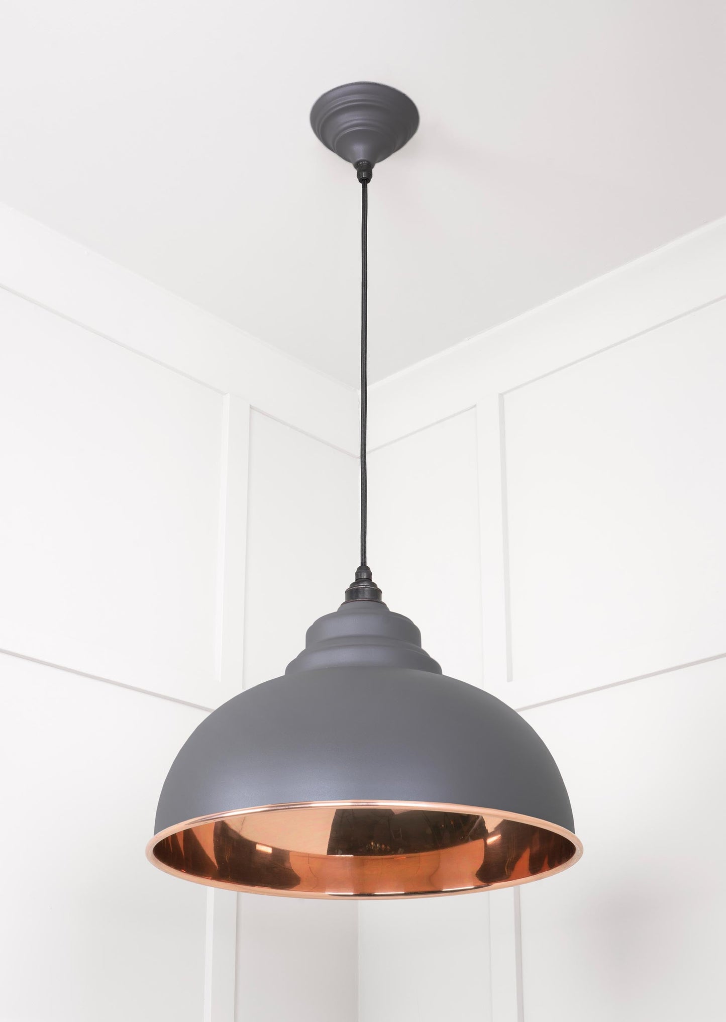 From The Anvil Smooth Copper Harborne Pendant