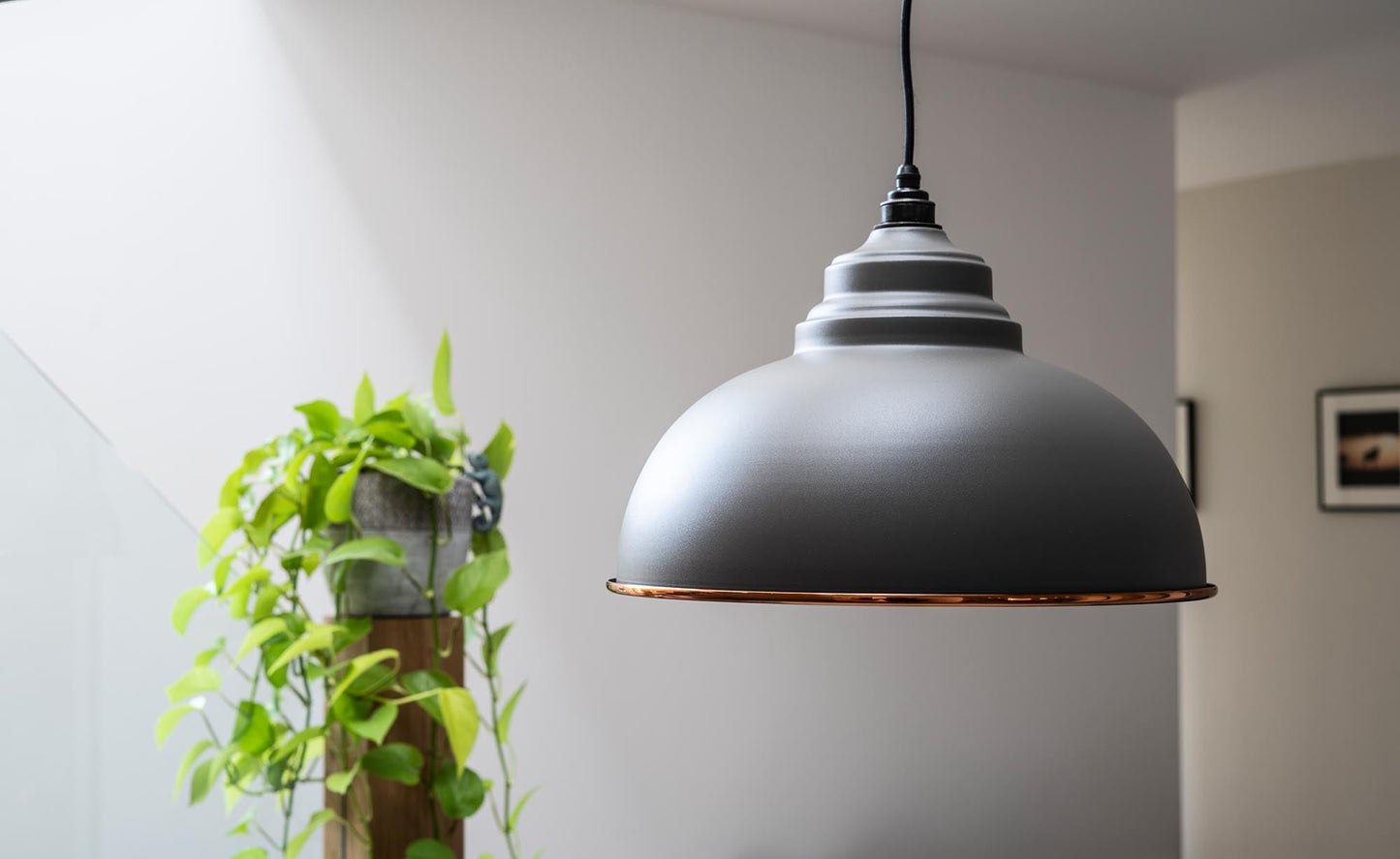 From The Anvil Smooth Copper Harborne Pendant