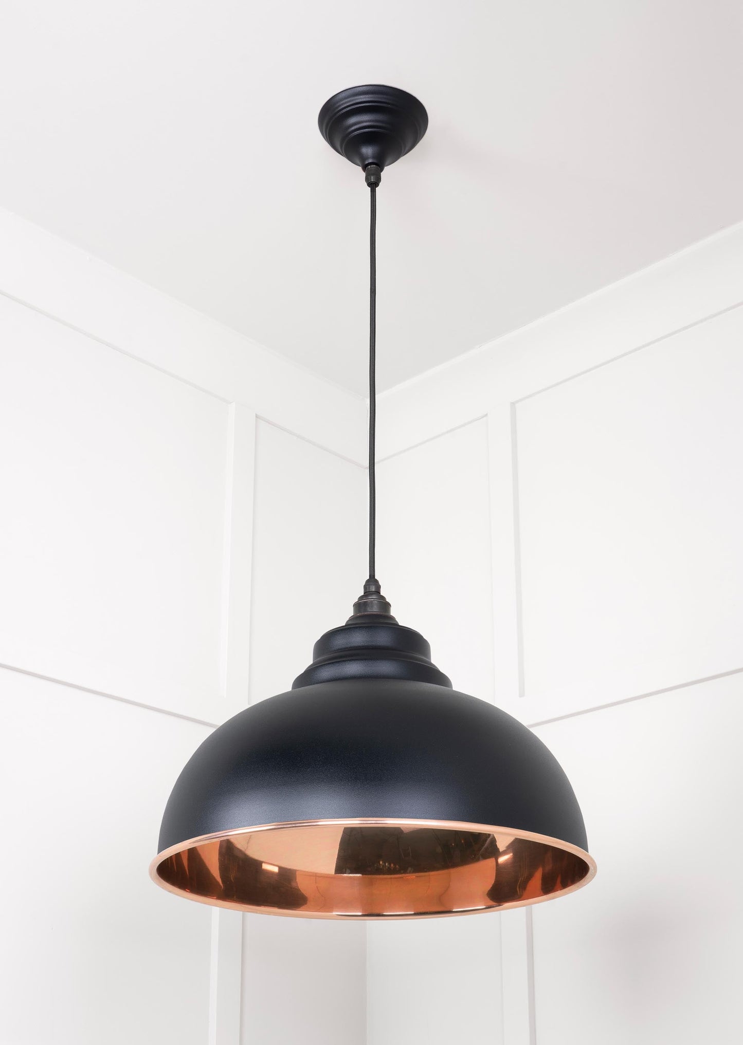 From The Anvil Smooth Copper Harborne Pendant