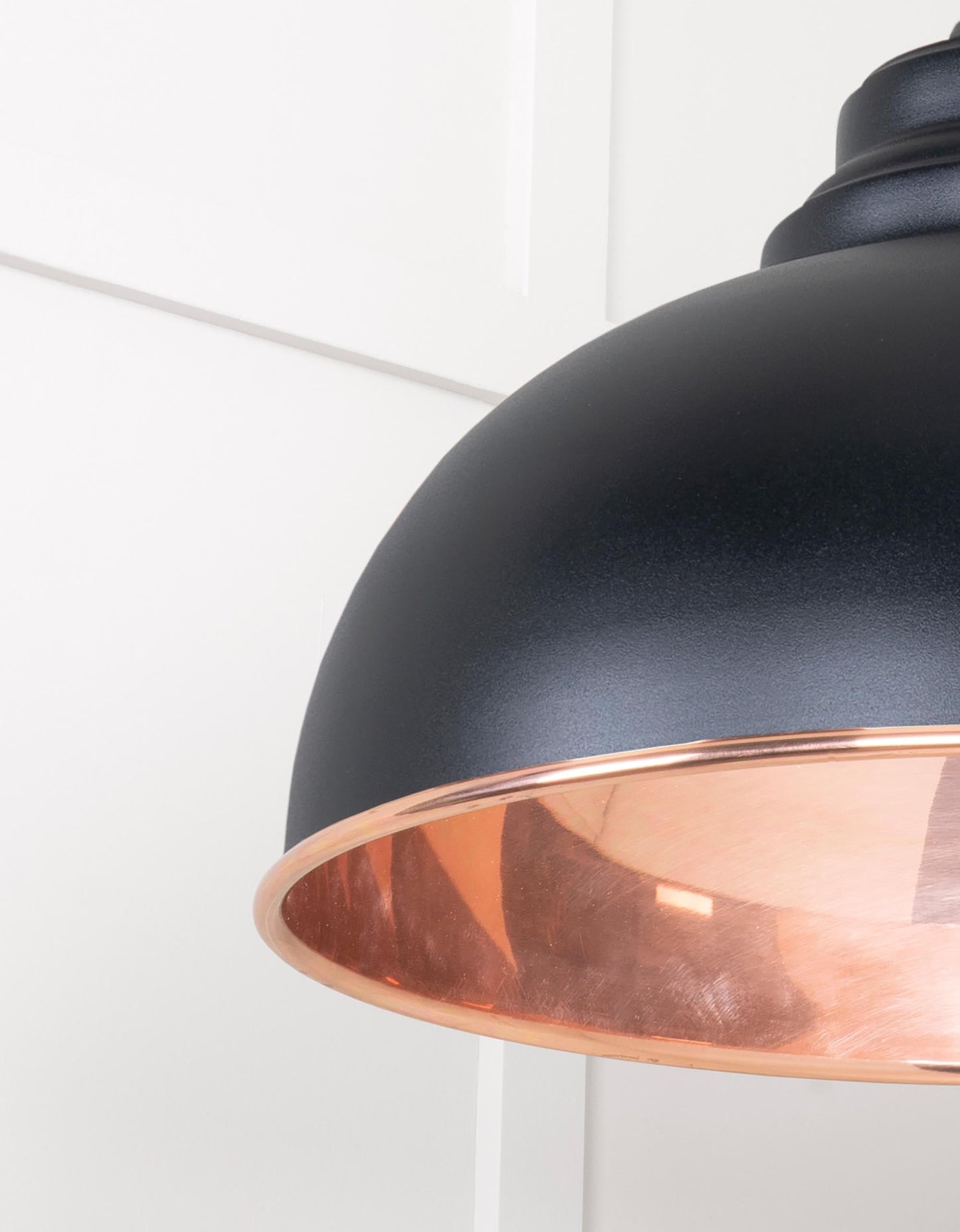 From The Anvil Smooth Copper Harborne Pendant