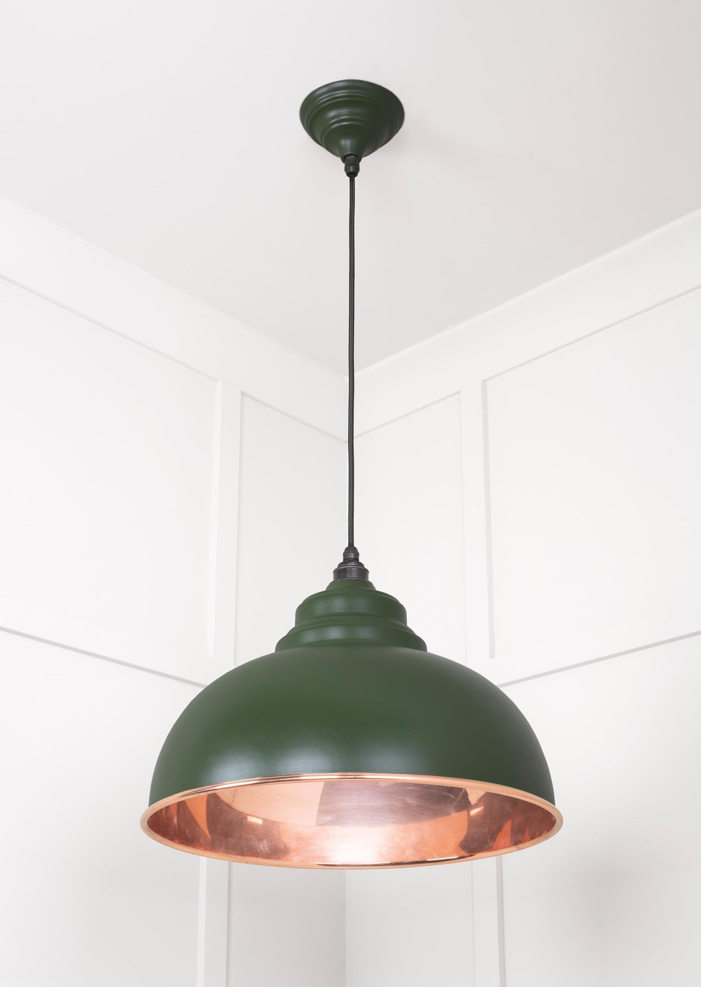 From The Anvil Smooth Copper Harborne Pendant