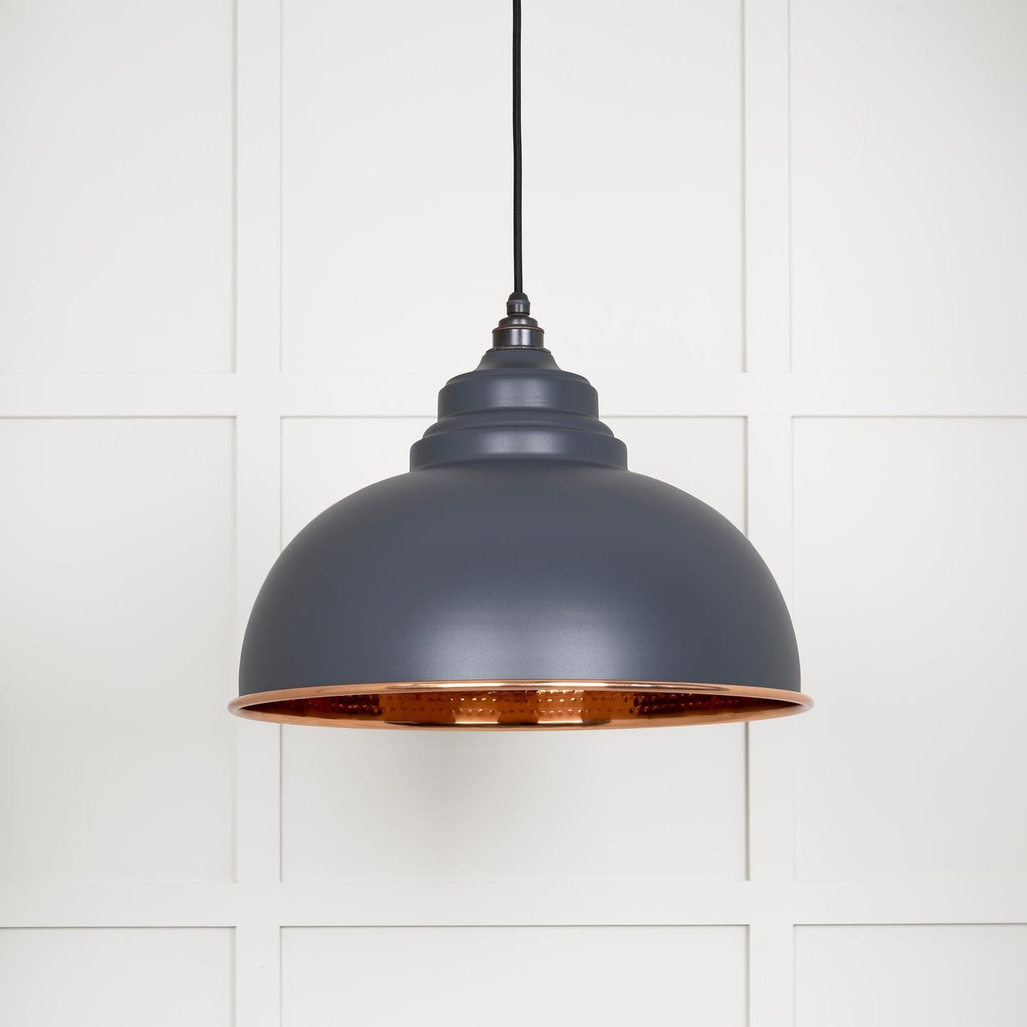 From The Anvil Hammered Copper Harborne Pendant