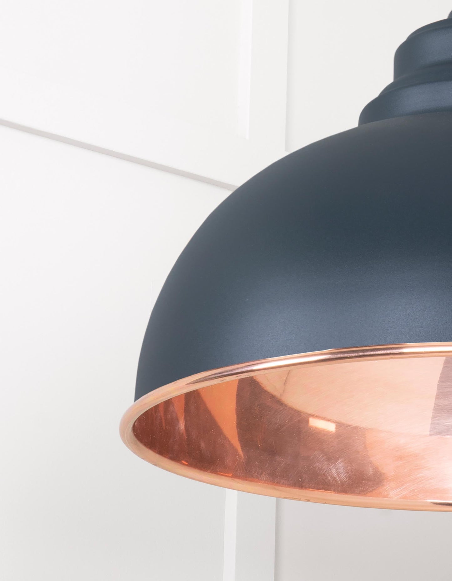 From The Anvil Smooth Copper Harborne Pendant