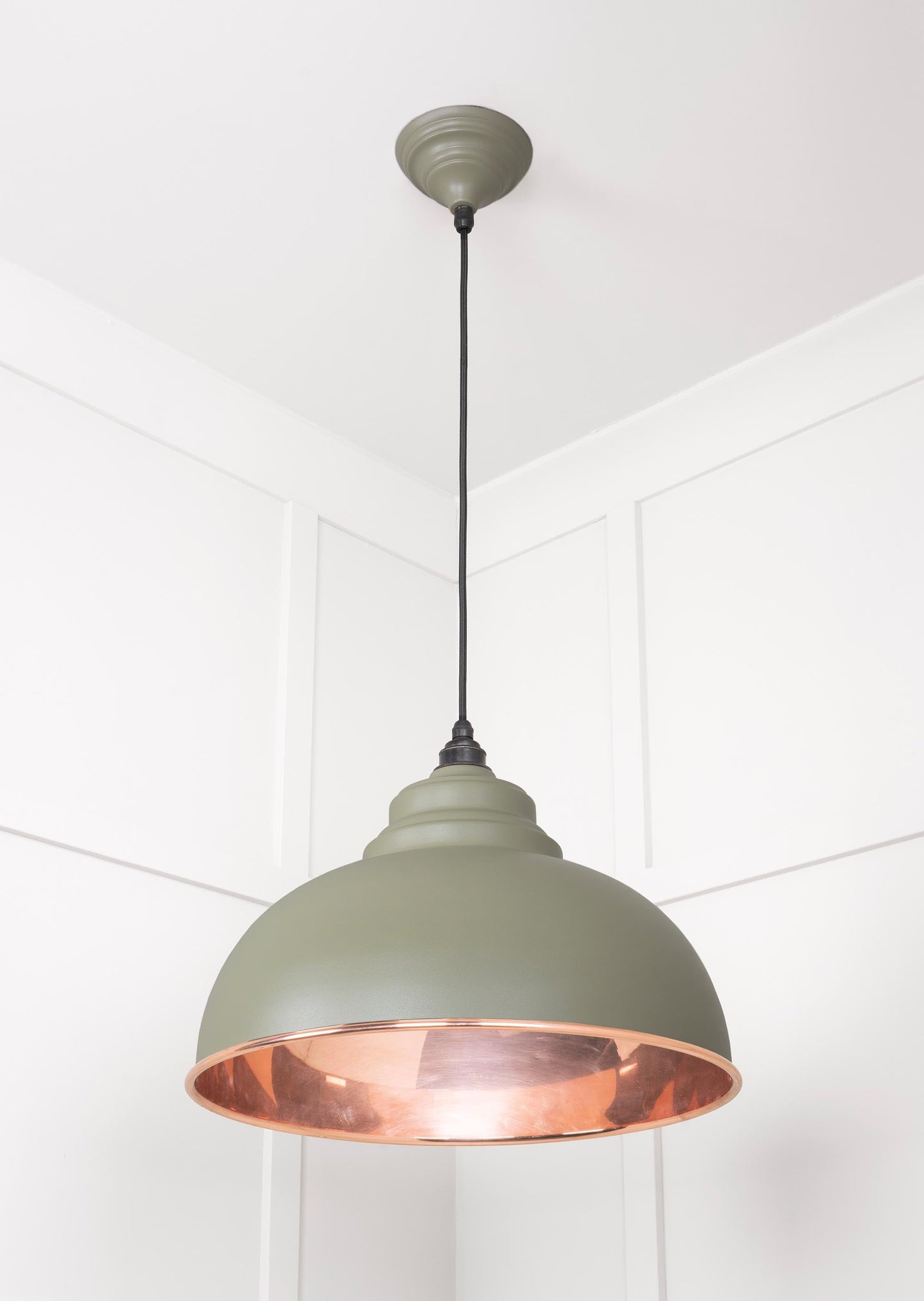 From The Anvil Smooth Copper Harborne Pendant