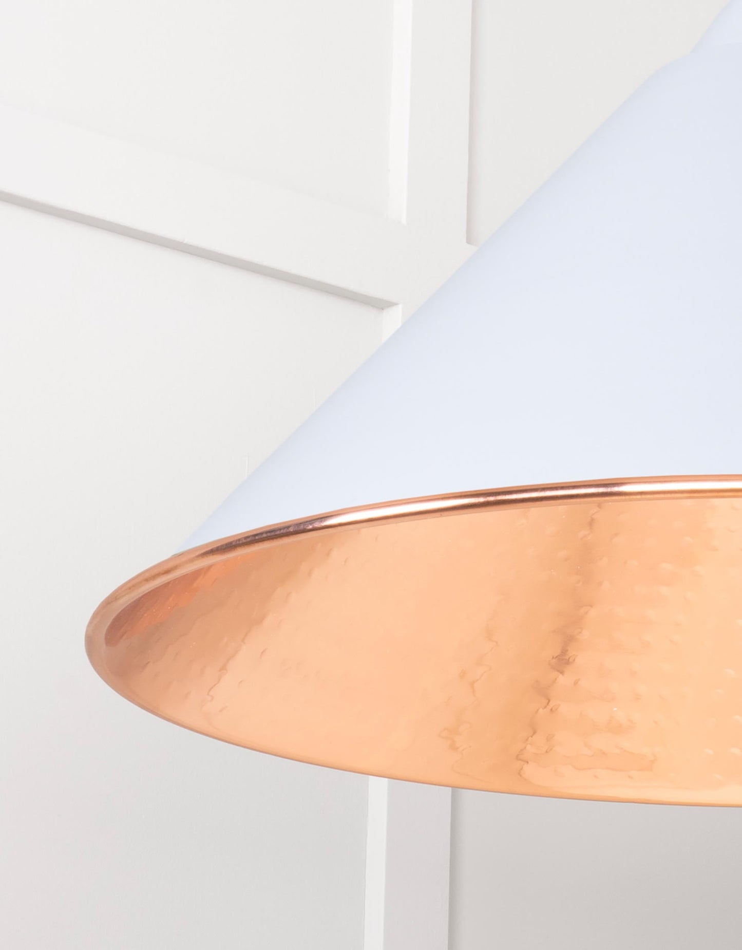 From The Anvil Hammered Copper Hockley Pendant