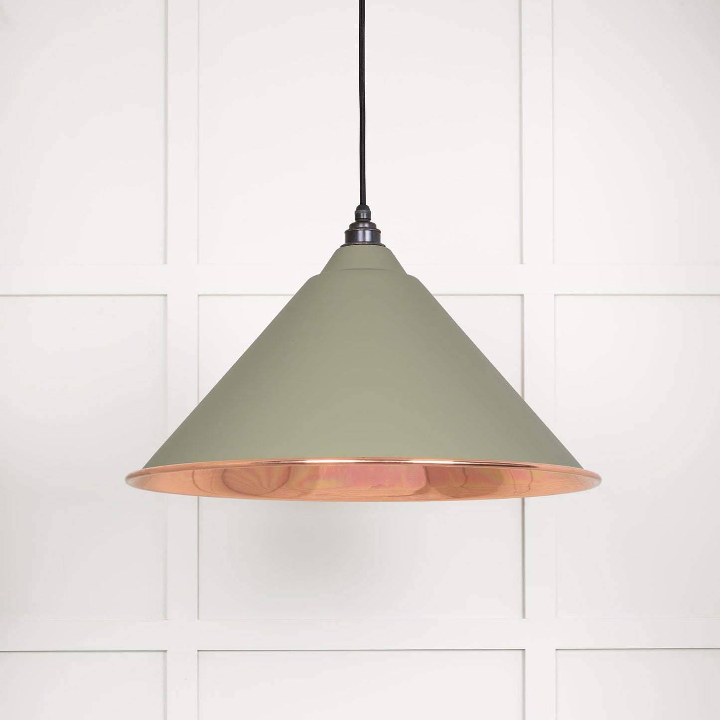 From The Anvil Smooth Copper Hockley Pendant