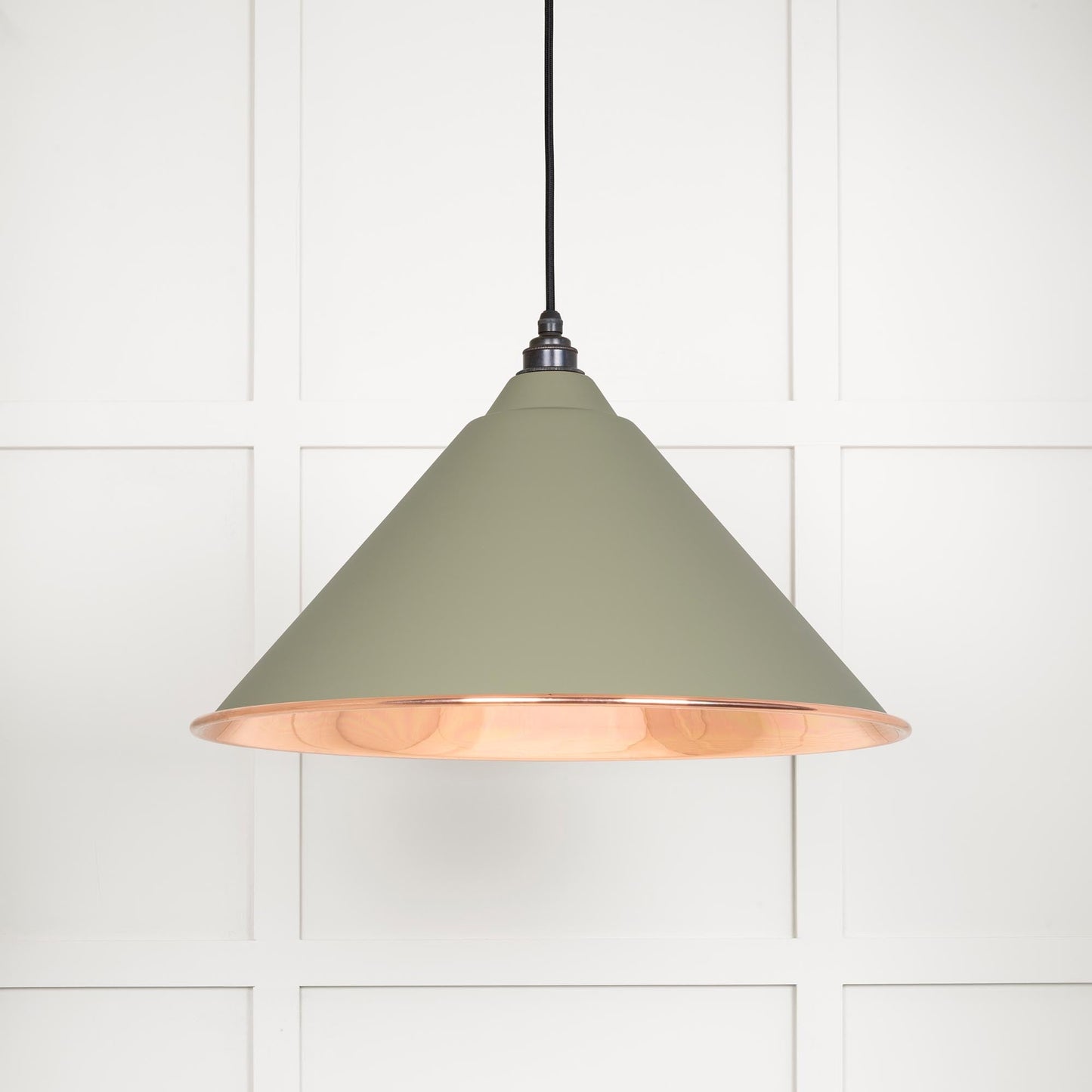 From The Anvil Smooth Copper Hockley Pendant