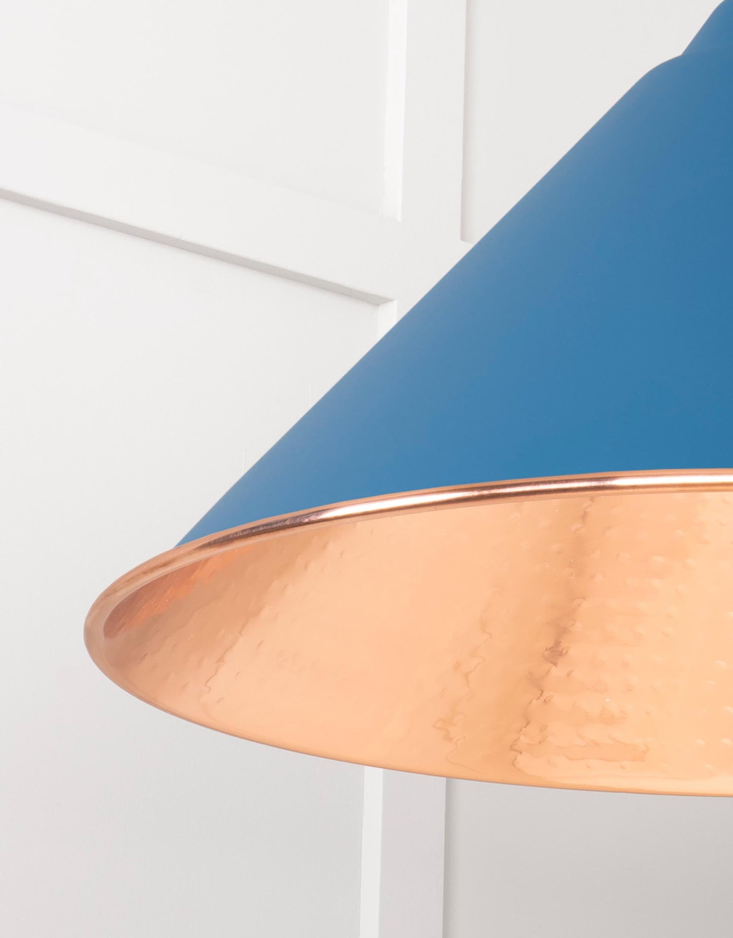 From The Anvil Hammered Copper Hockley Pendant