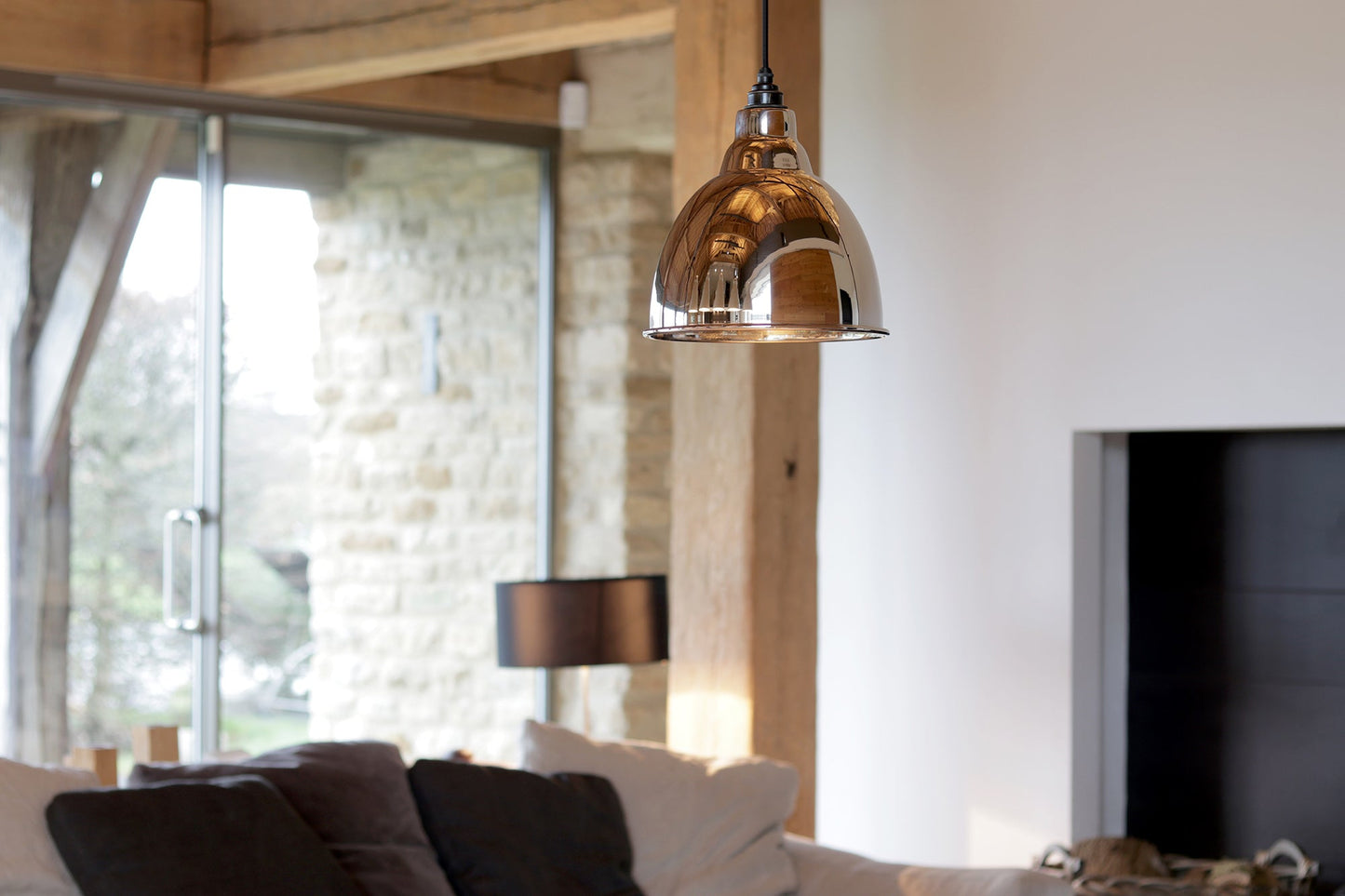 From The Anvil Smooth Nickel Brindley Pendant