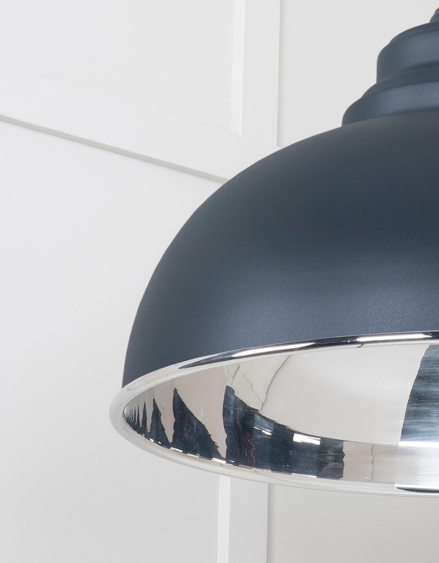 From The Anvil Smooth Nickel Harborne Pendant