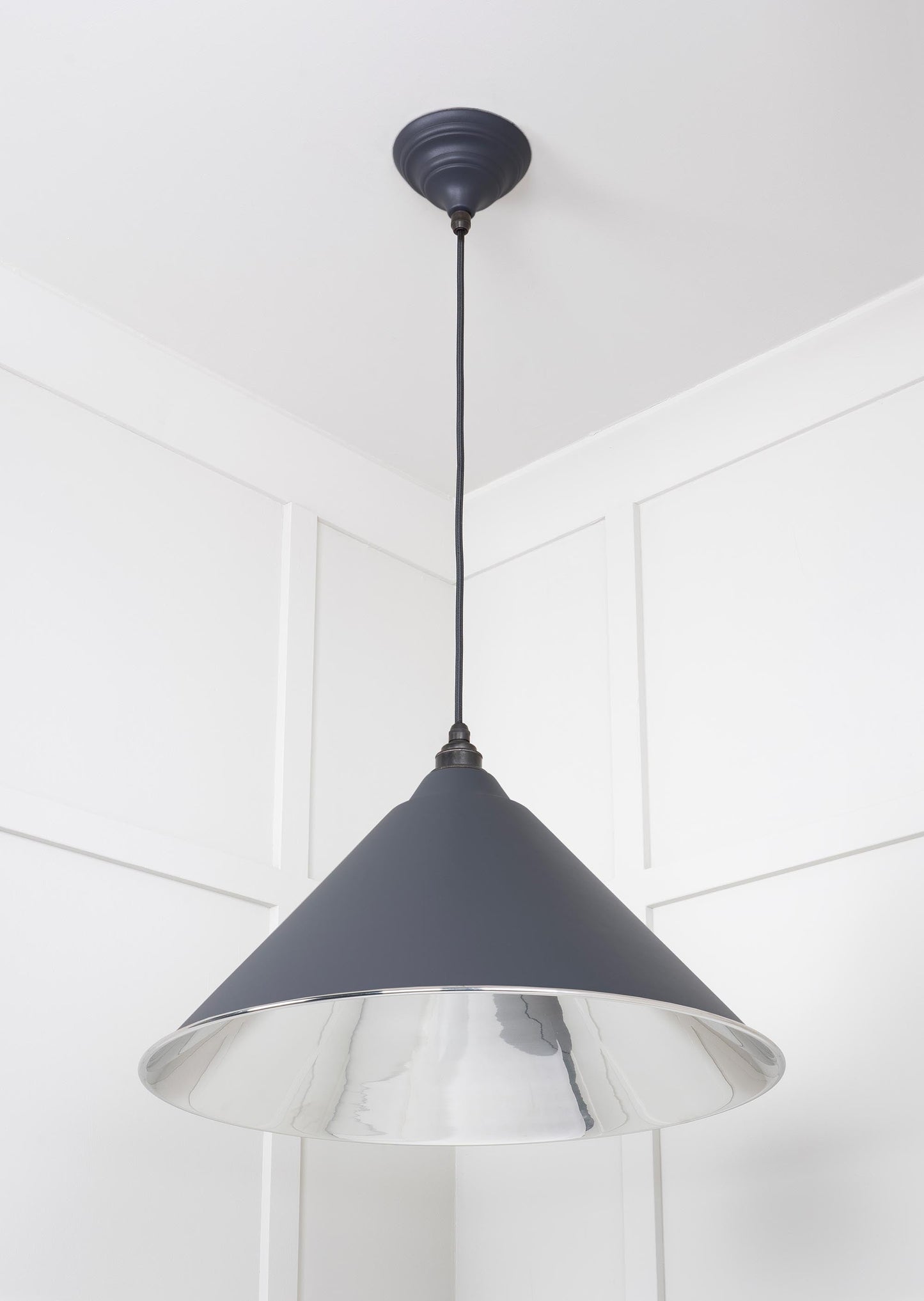 From The Anvil Smooth Nickel Hockley Pendant