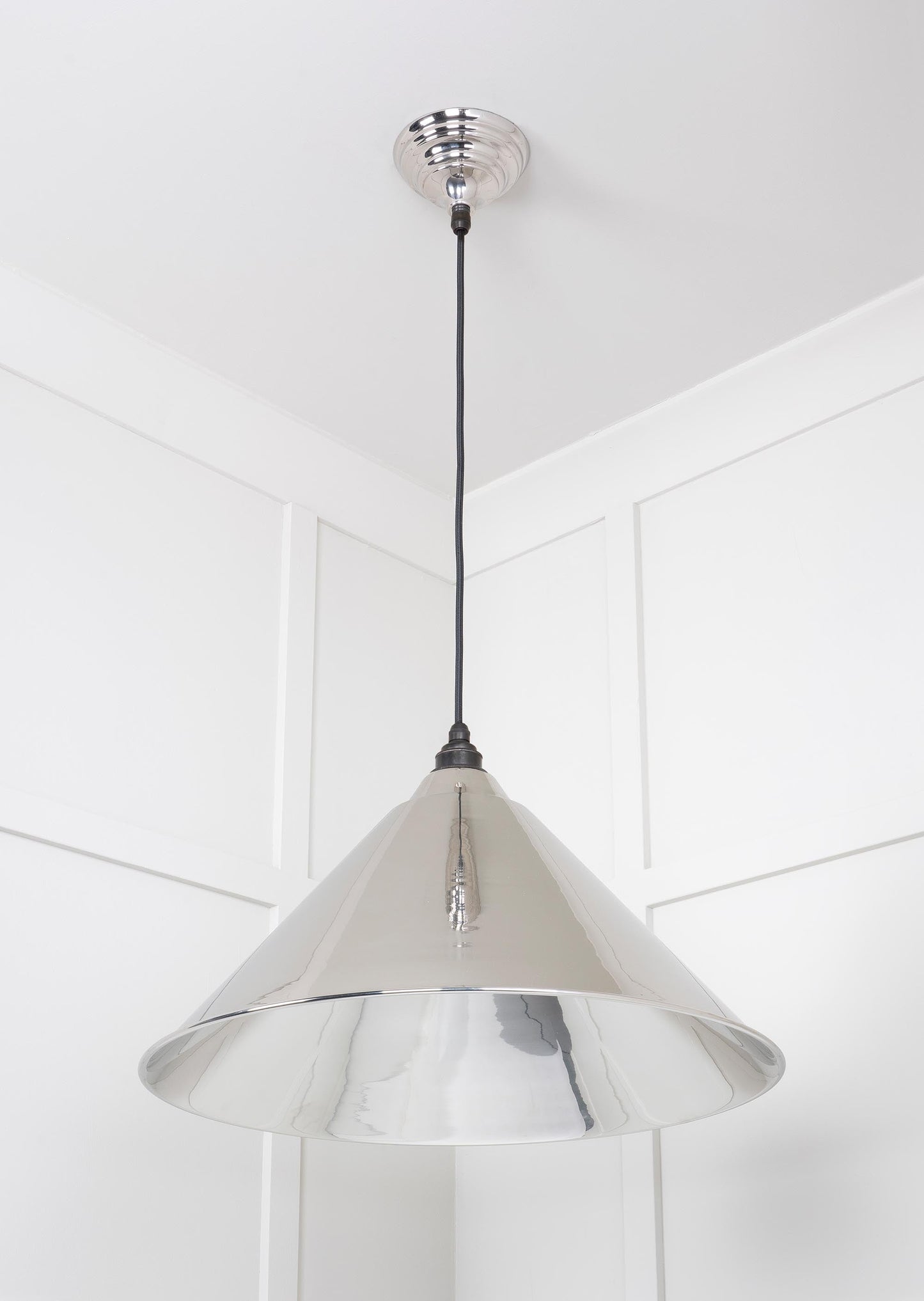 From The Anvil Smooth Nickel Hockley Pendant