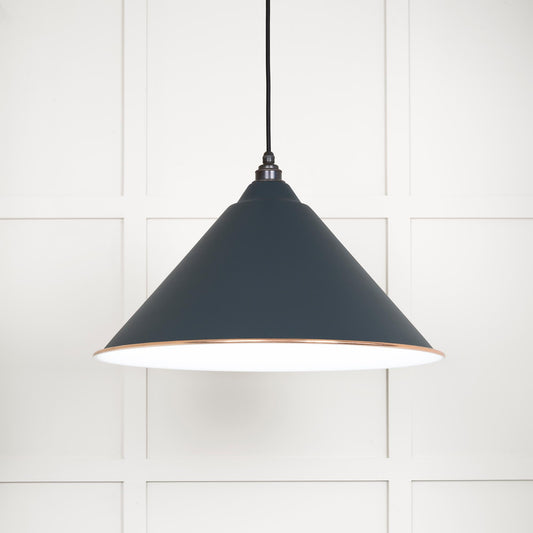 From The Anvil White Gloss Hockley Pendant