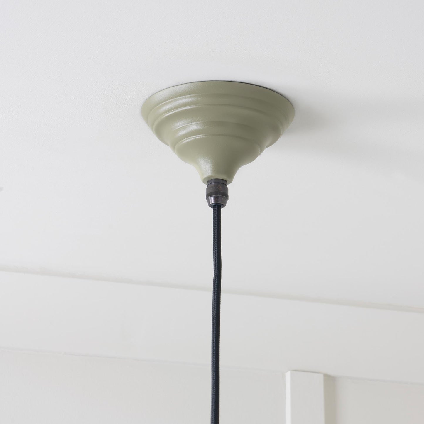 From The Anvil White Gloss Hockley Pendant