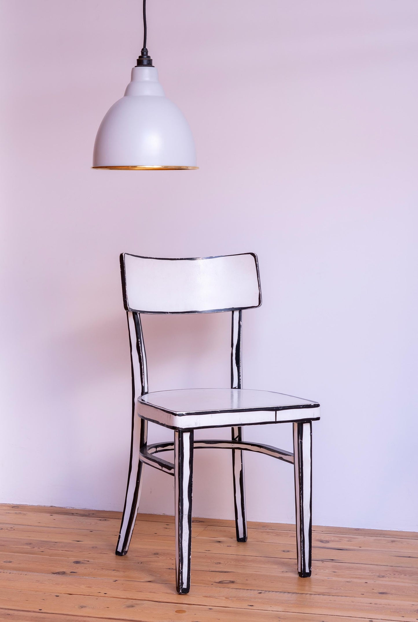 From The Anvil Hammered Brass Brindley Pendant