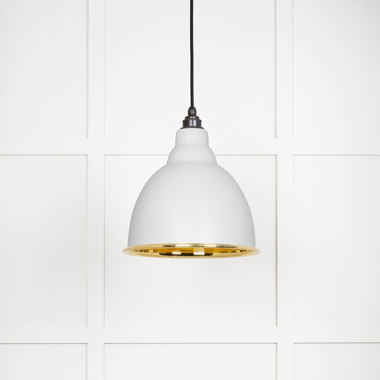 From The Anvil Smooth Brass Brindley Pendant