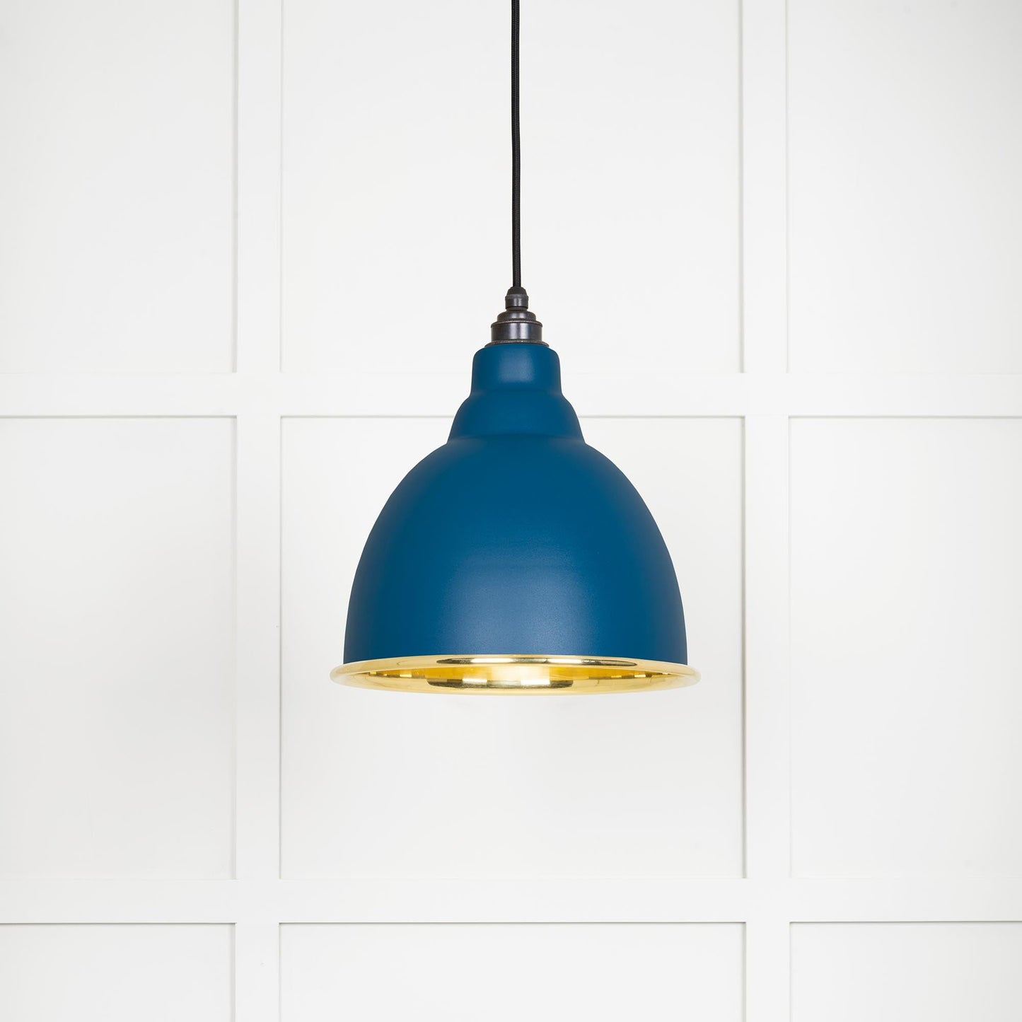 From The Anvil Smooth Brass Brindley Pendant